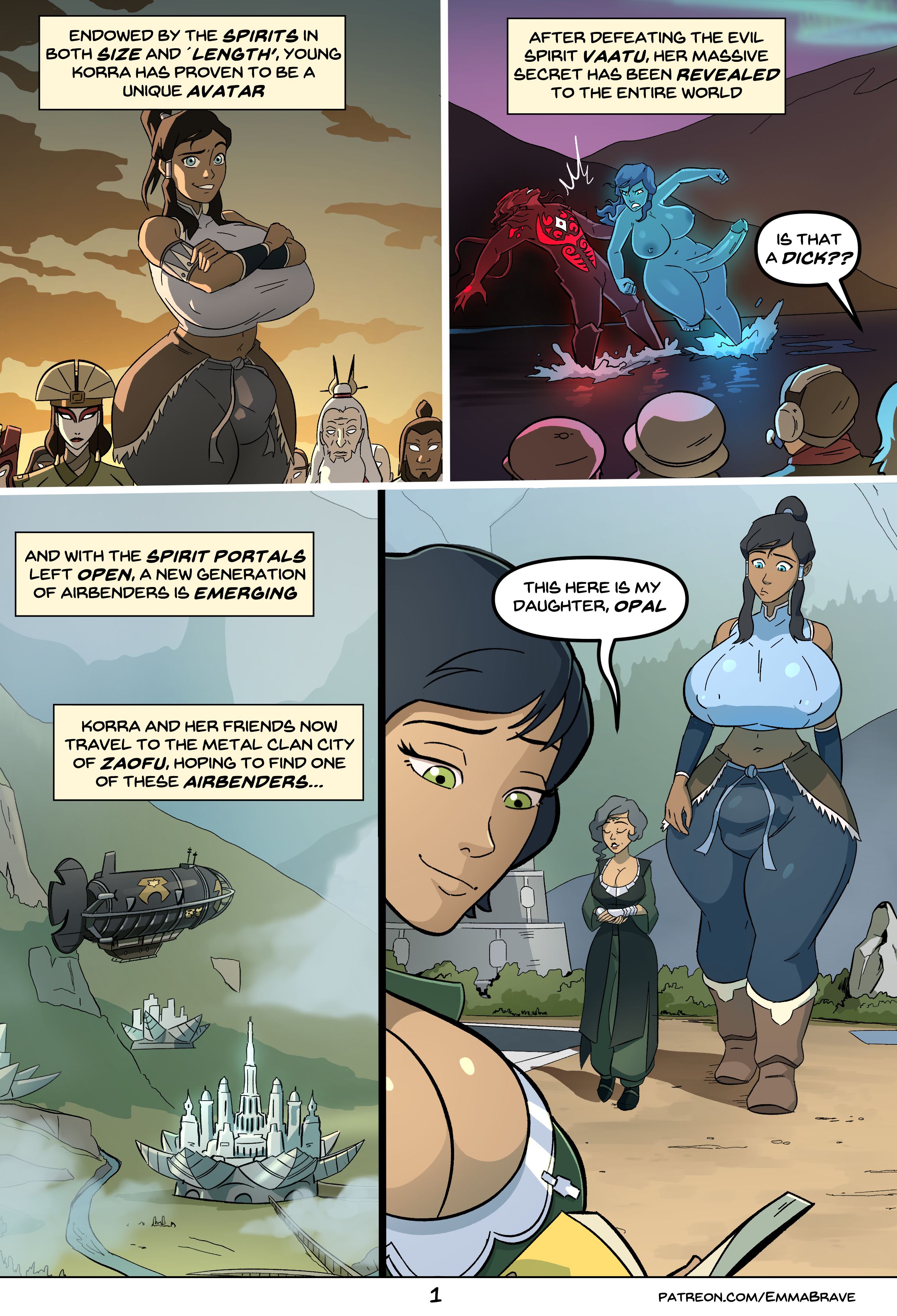 Korra: Book One (The Legend of Korra) Chapter 2 - Page 1