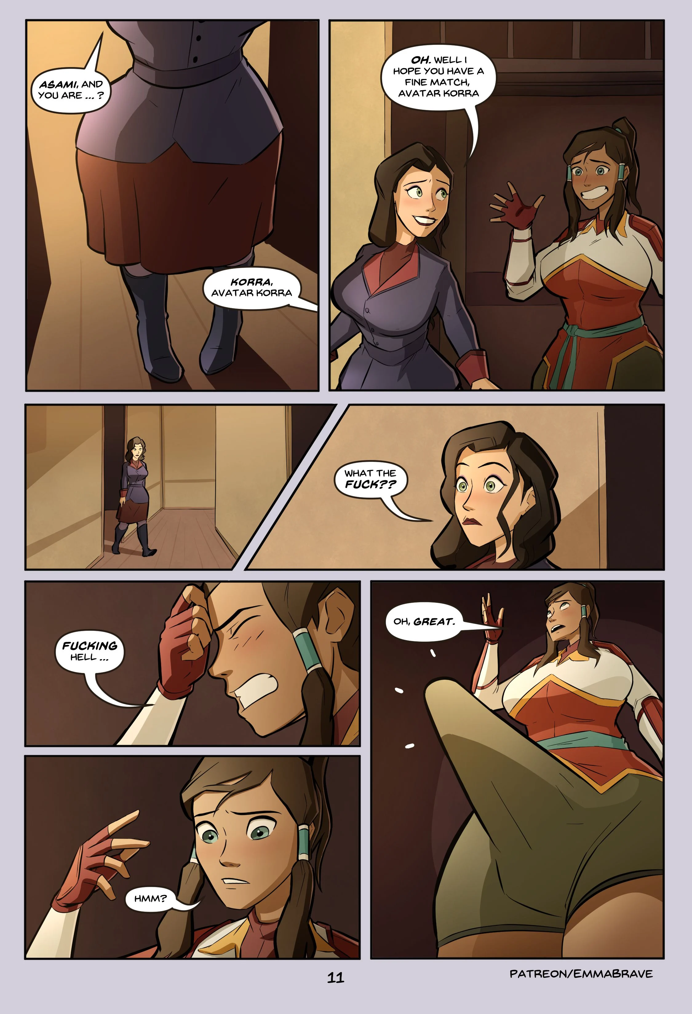 Korra: Book One (The Legend of Korra) Chapter 1 - Page 12