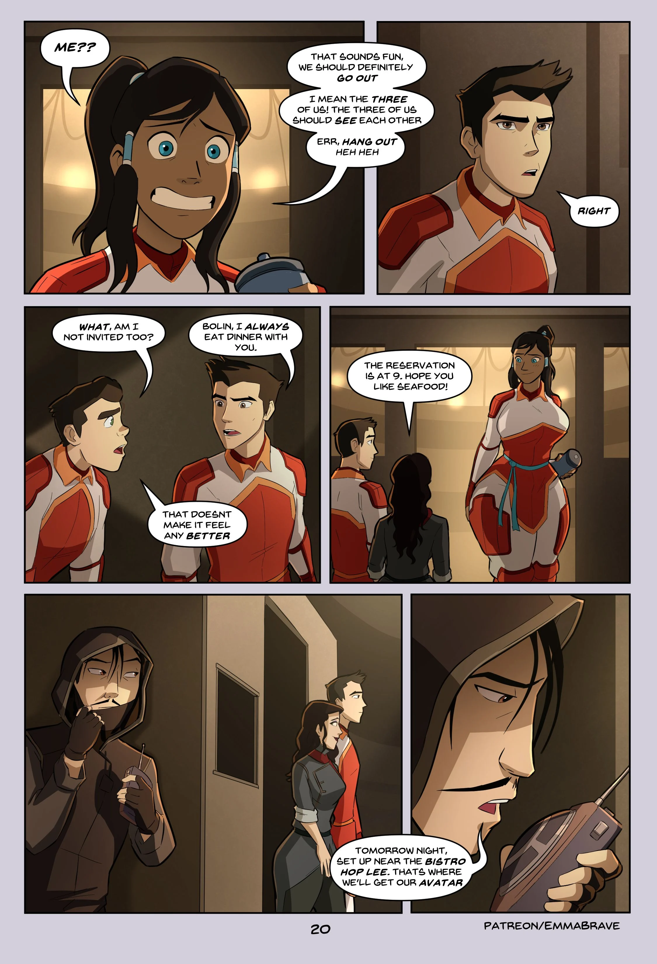 Korra: Book One (The Legend of Korra) Chapter 1 - Page 22