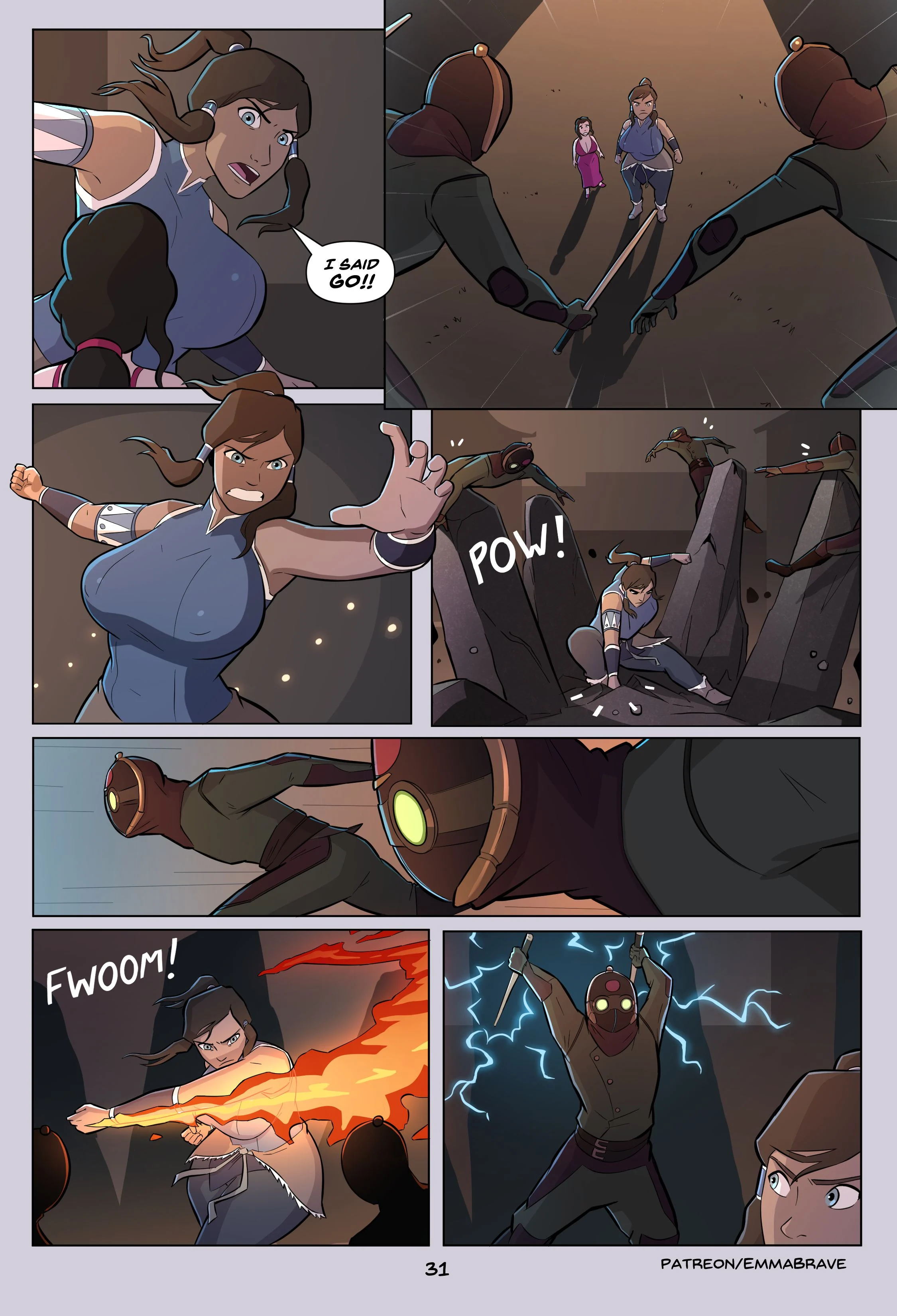 Korra: Book One (The Legend of Korra) Chapter 1 - Page 33