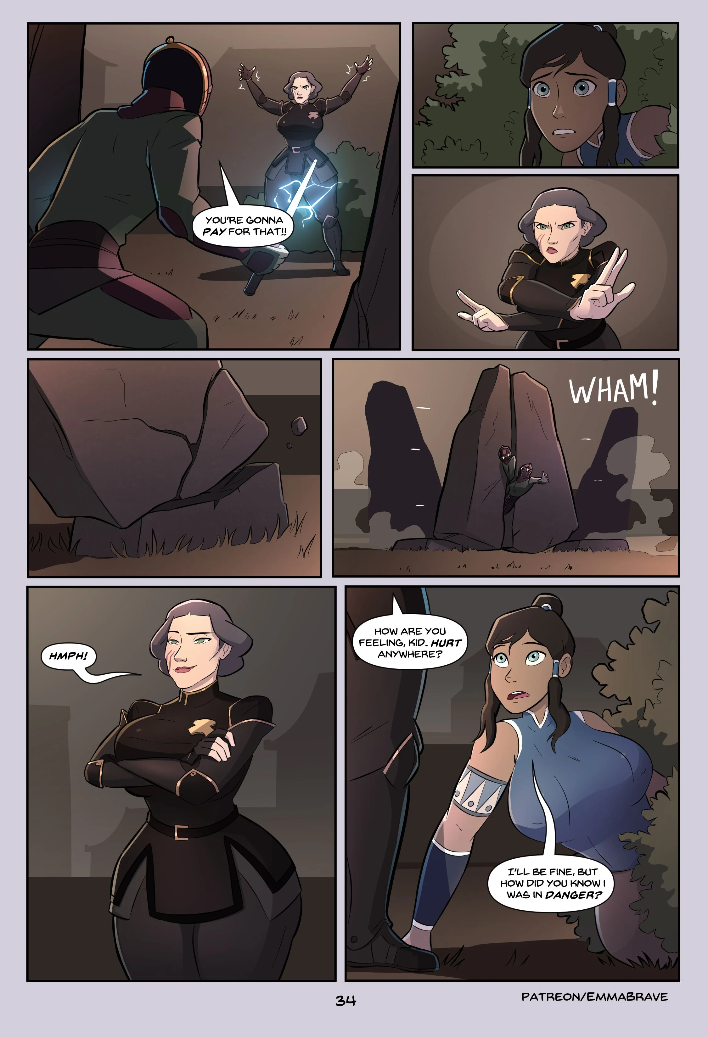 Korra: Book One (The Legend of Korra) Chapter 1 - Page 36