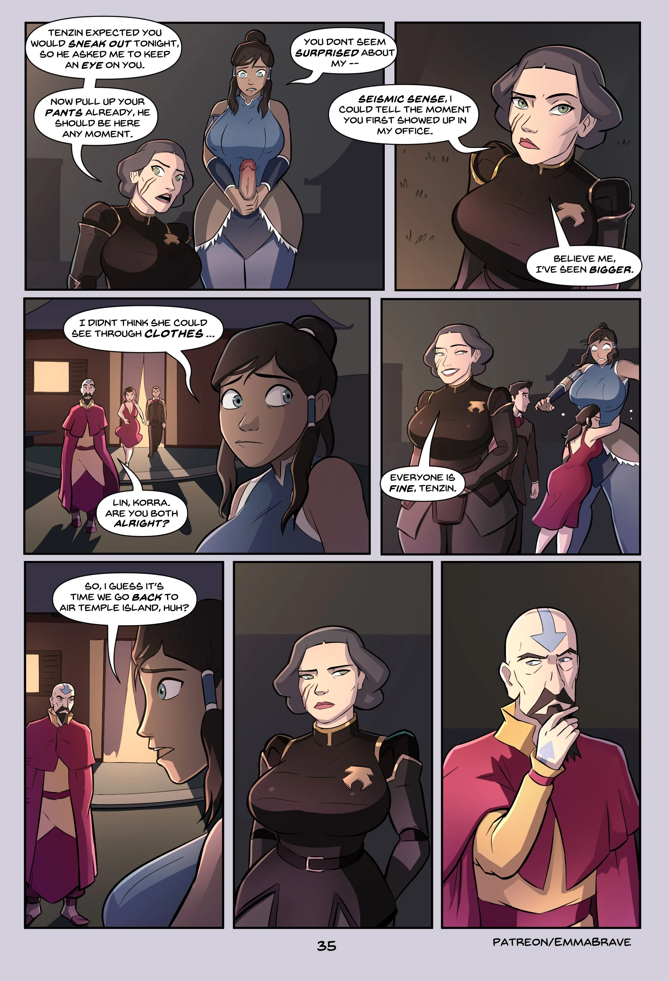 Korra: Book One (The Legend of Korra) Chapter 1 - Page 37