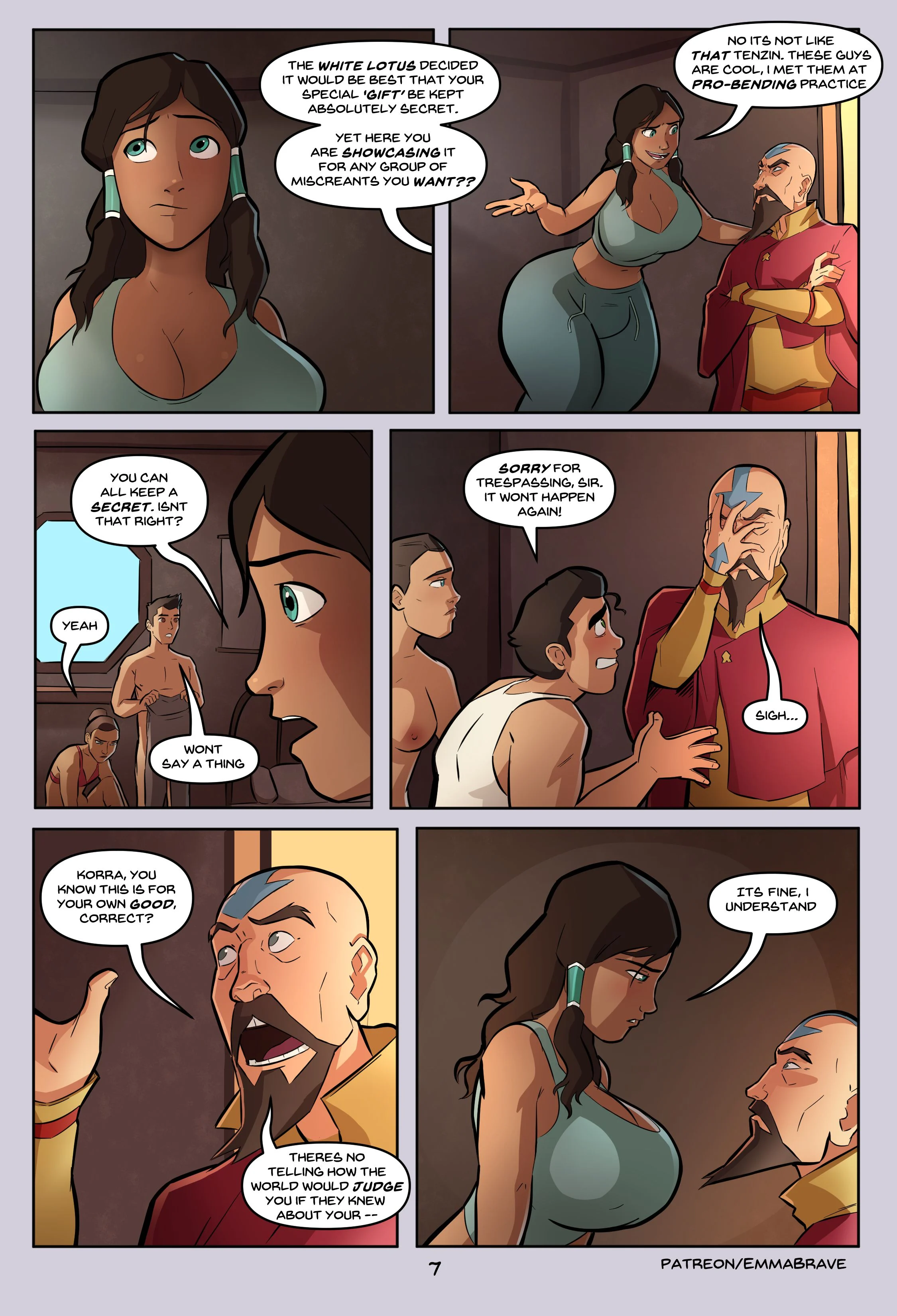 Korra: Book One (The Legend of Korra) Chapter 1 - Page 8