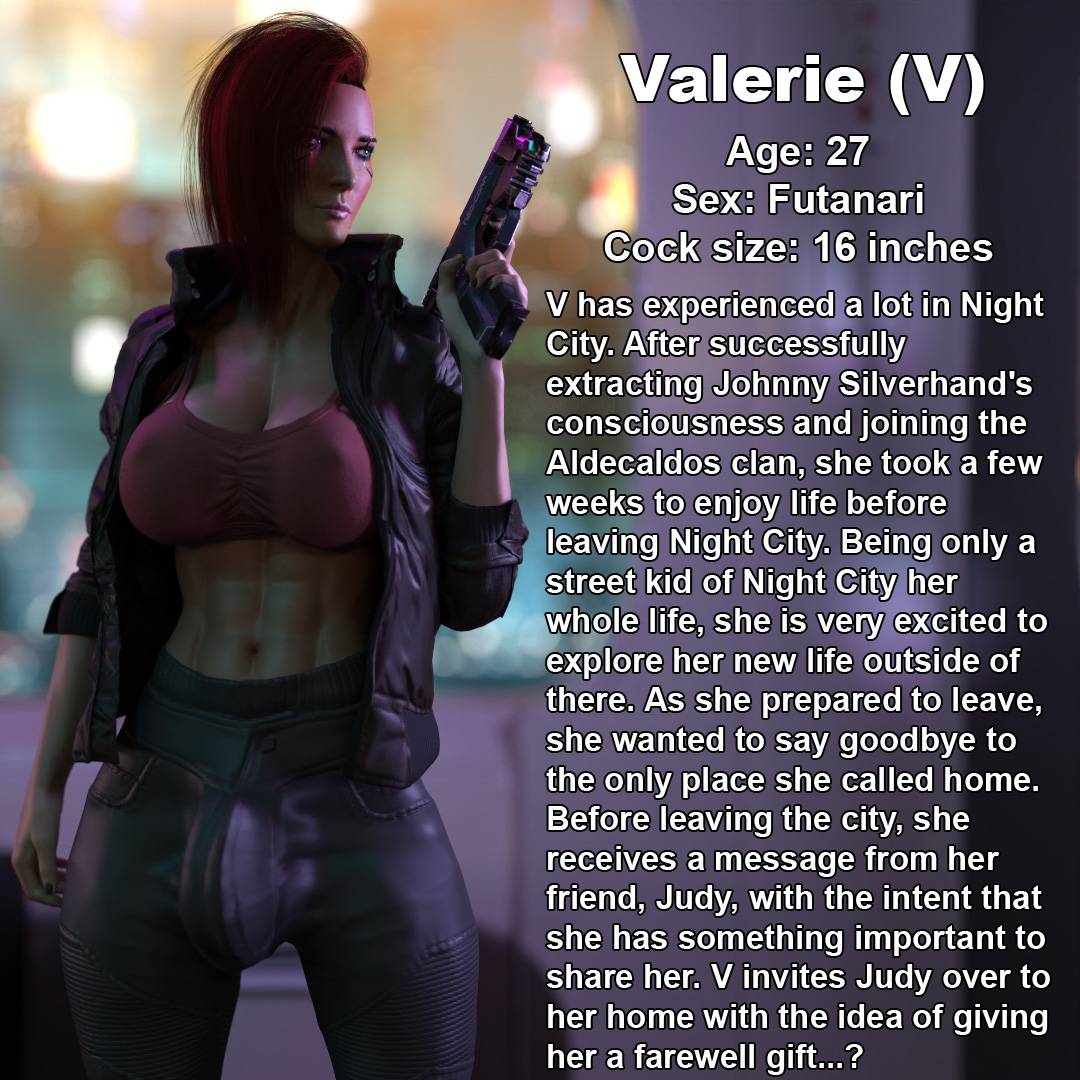 Confronting Judy (Cyberpunk 2077) Chapter 1 - Page 85