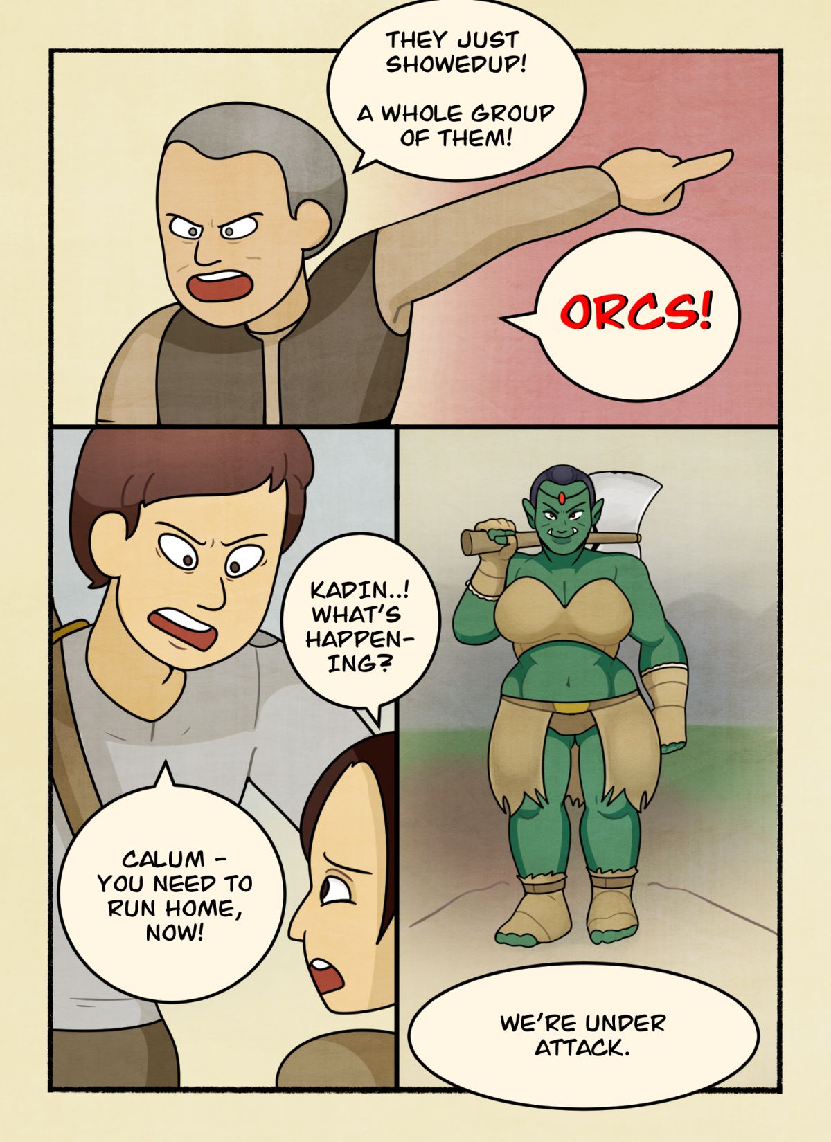 The Orc Slayer Chapter 1 - Page 4