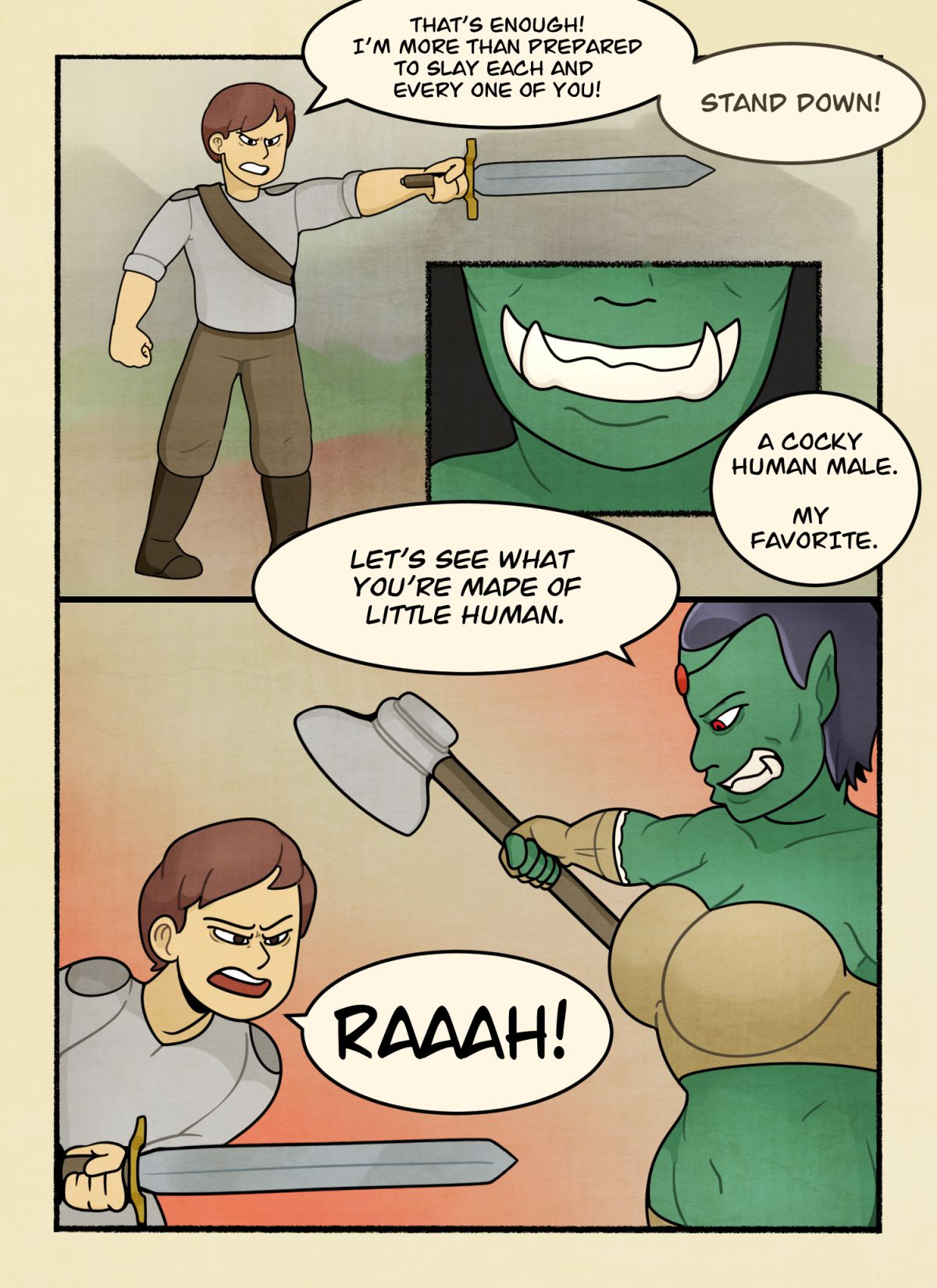 The Orc Slayer Chapter 1 - Page 7