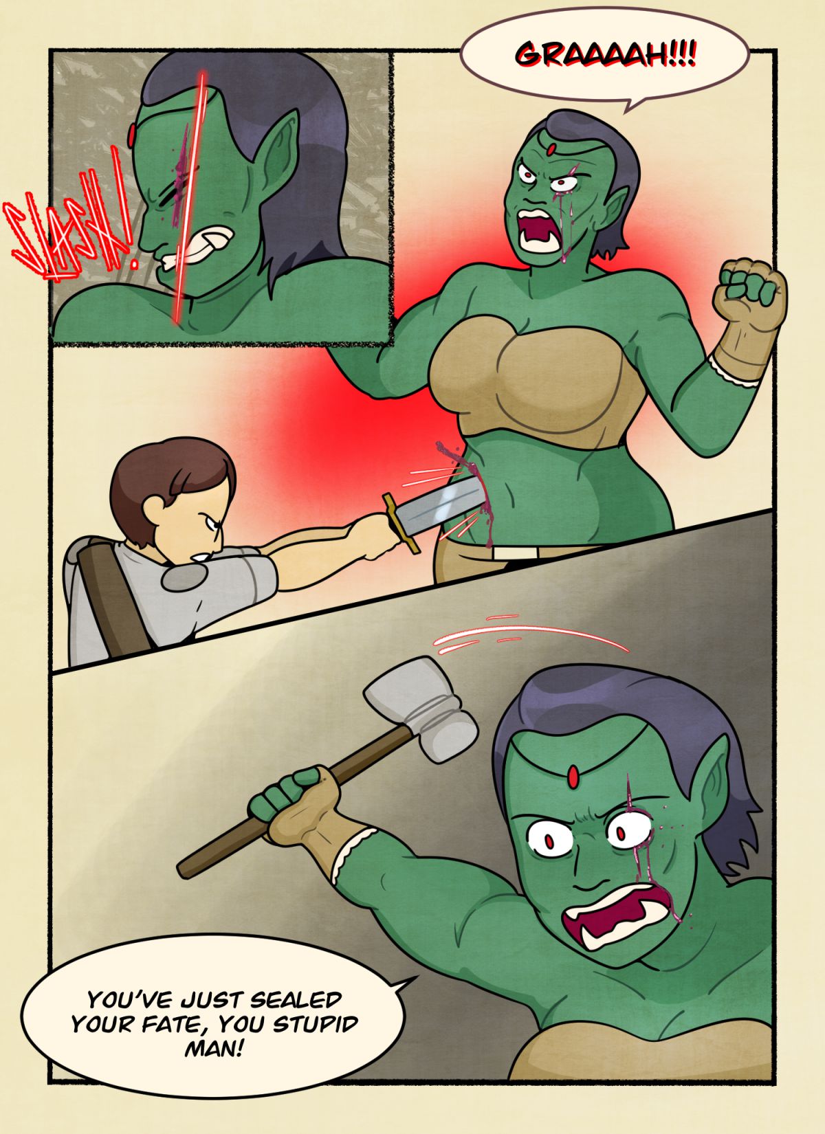 The Orc Slayer Chapter 1 - Page 8