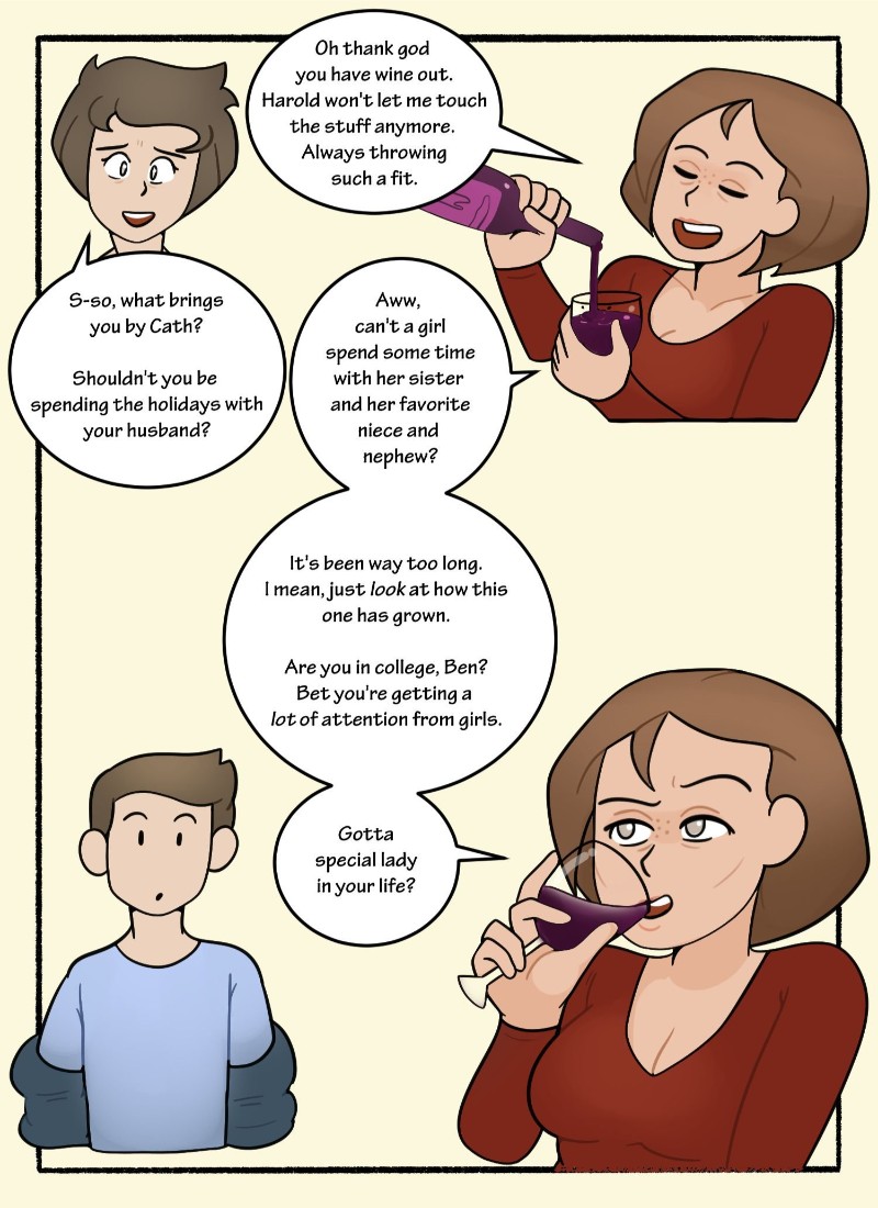 Cathie’s Surprise Visit Chapter 1 - Page 8