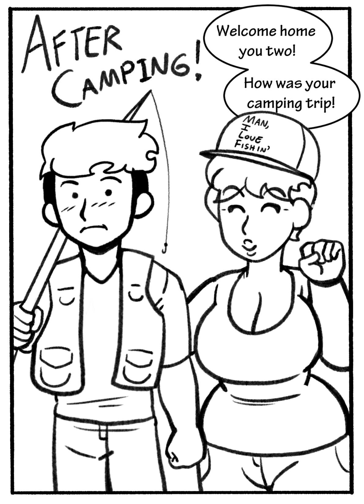 Camping With Mom! Chapter 2 - Page 1