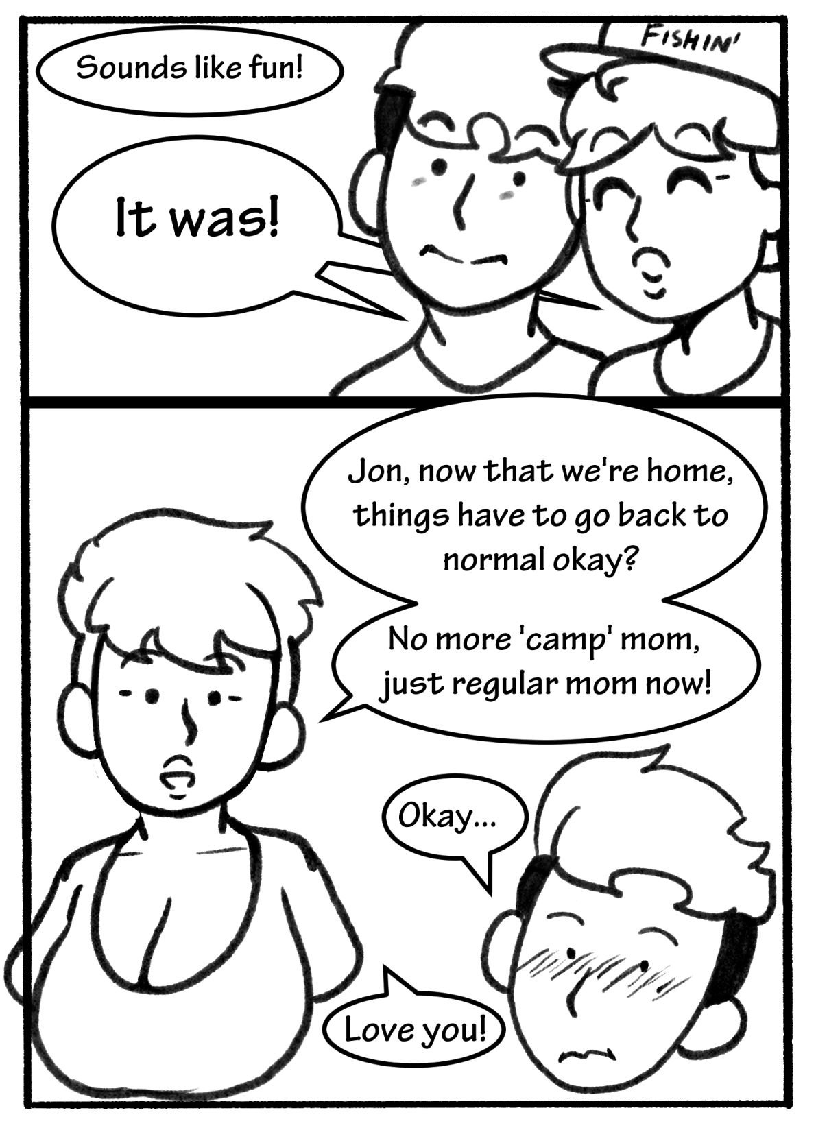 Camping With Mom! Chapter 2 - Page 3