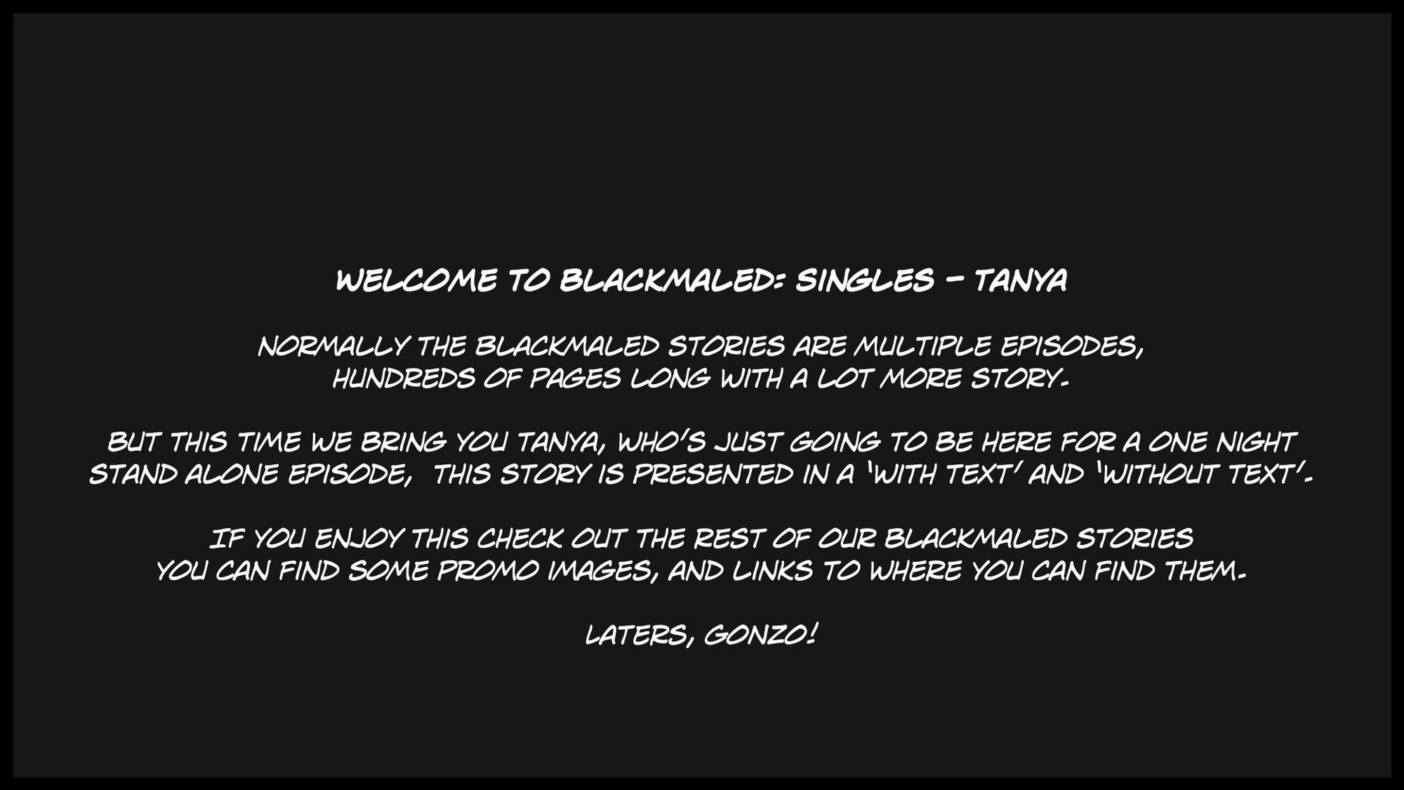 Blackmaled Singles - Tanya - Page 2