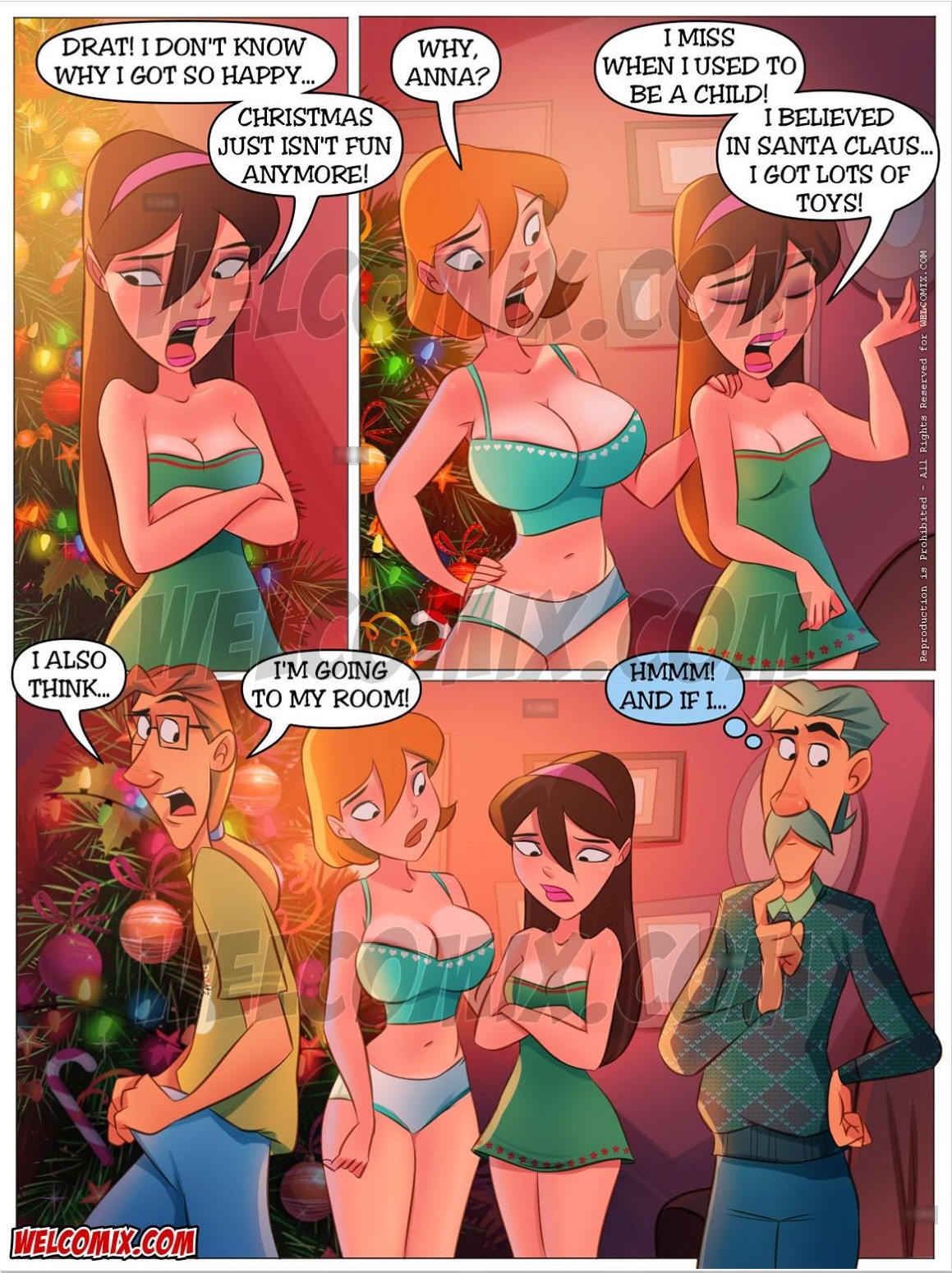 Naughty Fam Christmas At The Naughty Home - Chapter 32 - Page 4