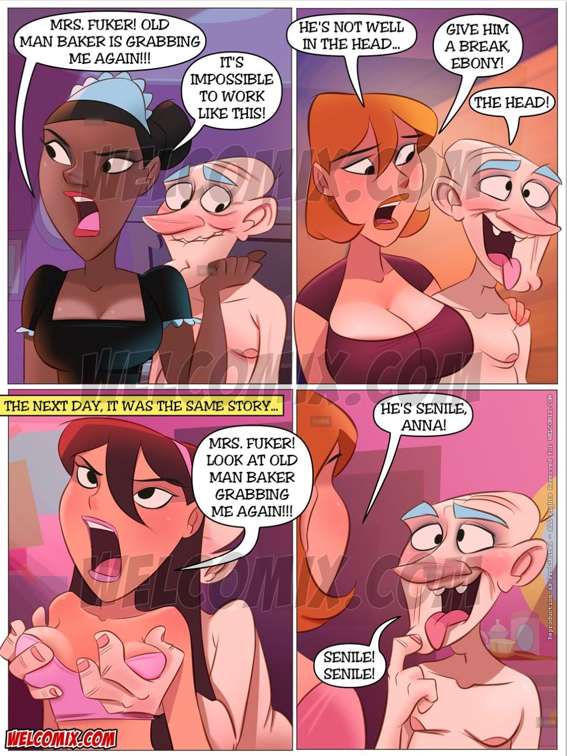 Naughty Fam Old Man Baker Went Senile - Chapter 33 - Page 3