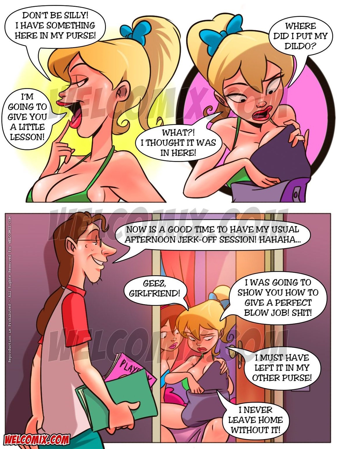 Naughty Fam Learning With Her Girlfriend - Chapter 5 - Page 3