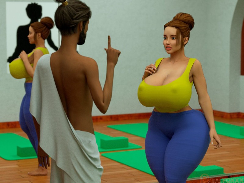 Extra Renderings Naked Yoga Lessons I - Page 28