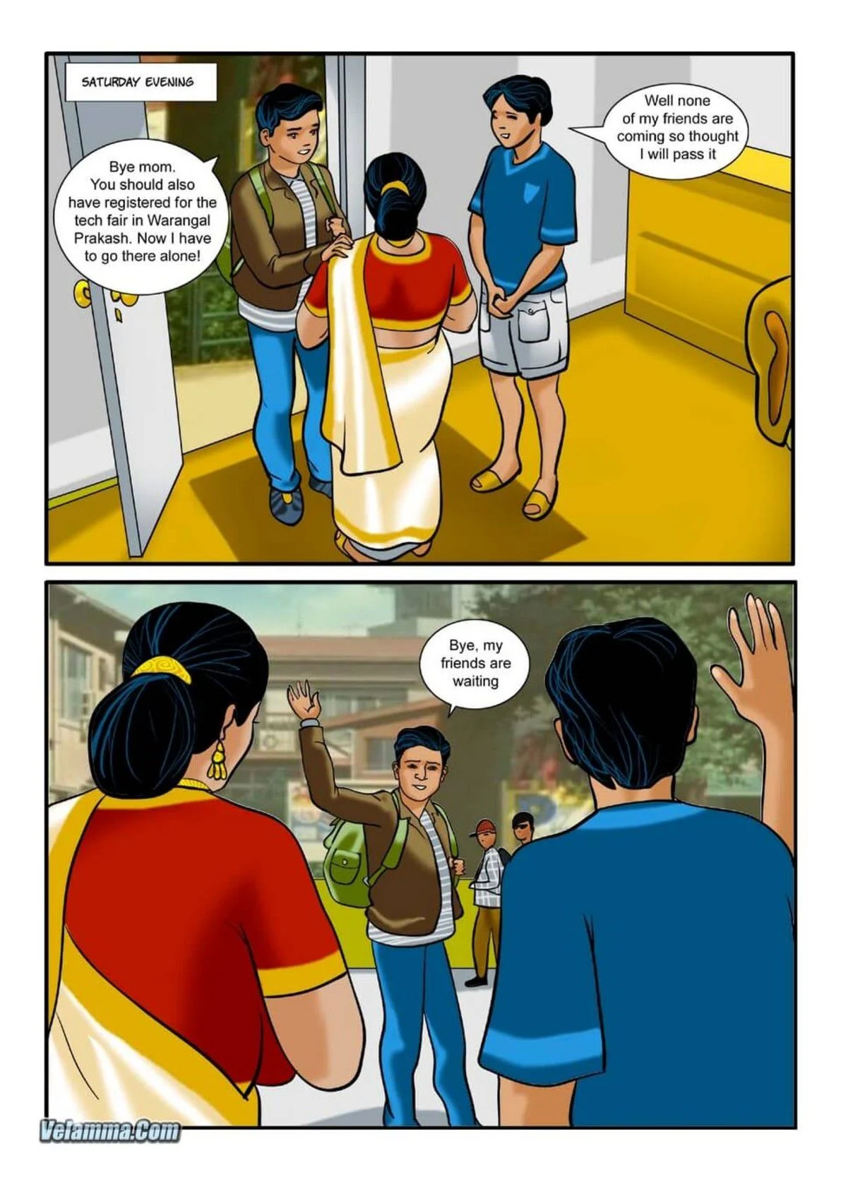 Velamma Chapter 1 - Page 13