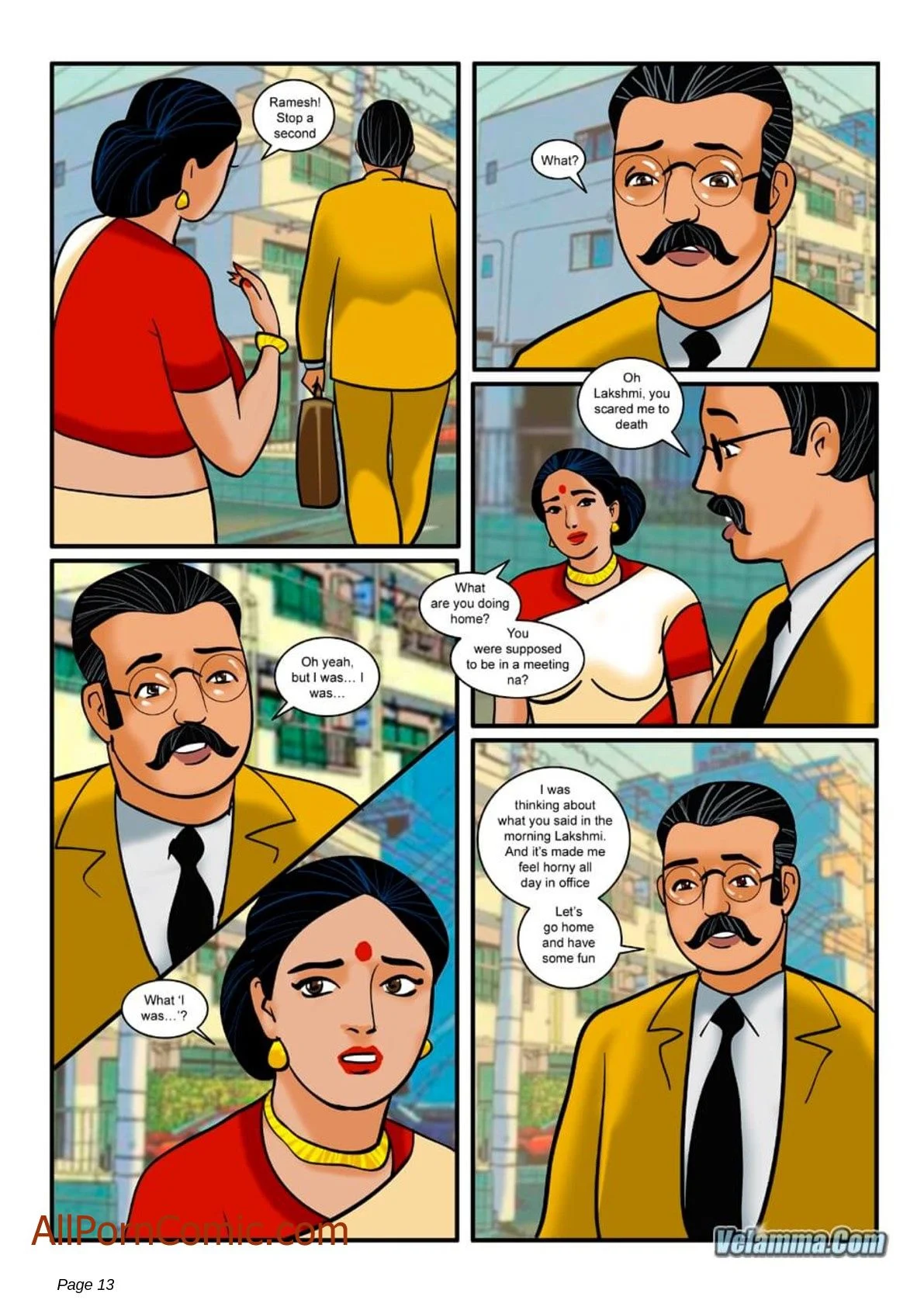 Velamma Chapter 10 - Page 13