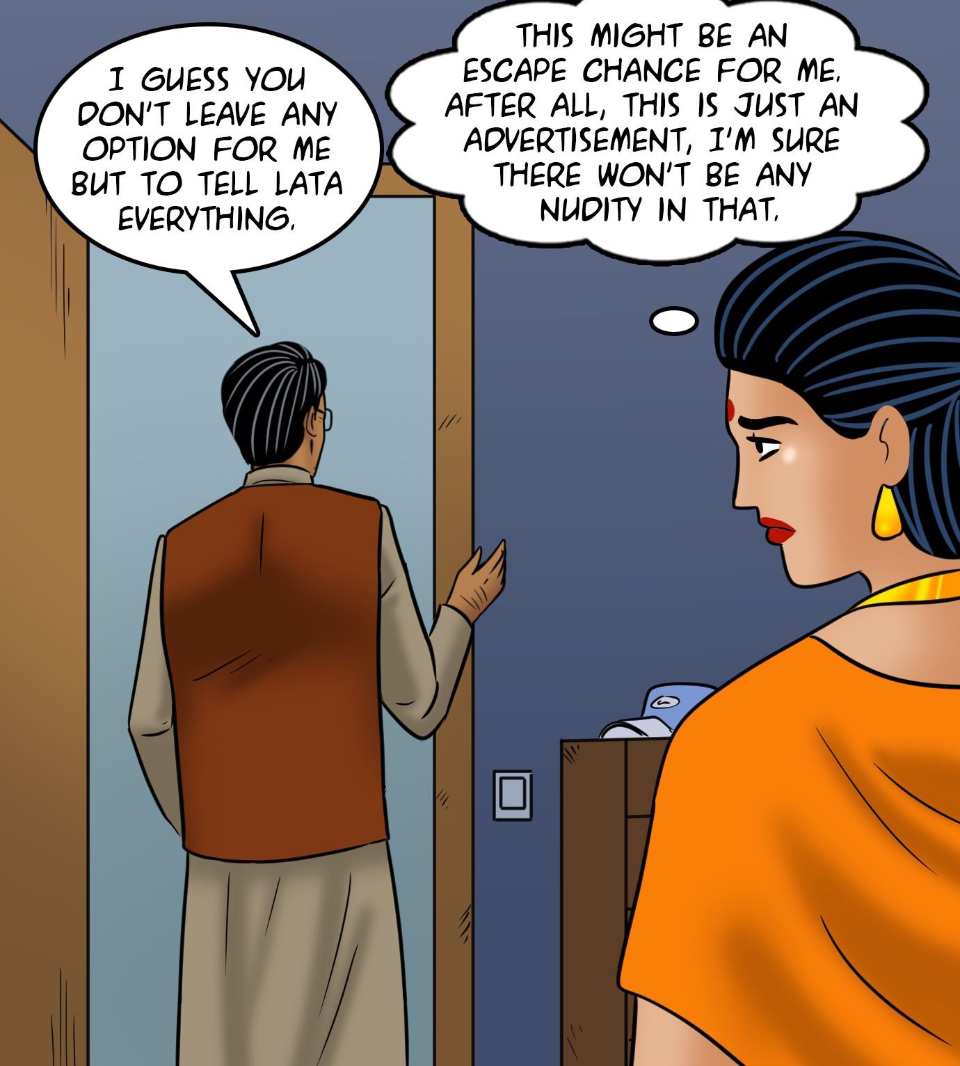 Velamma Chapter 111 - Page 54