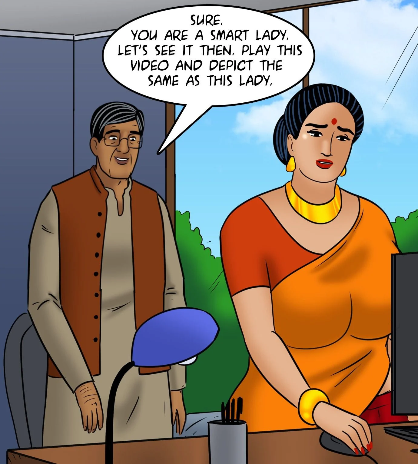 Velamma Chapter 111 - Page 56