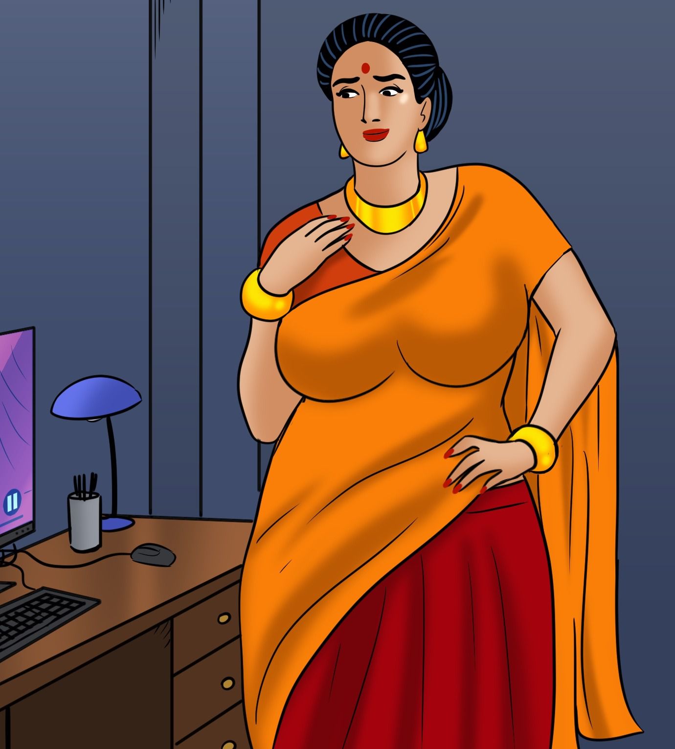 Velamma Chapter 111 - Page 58