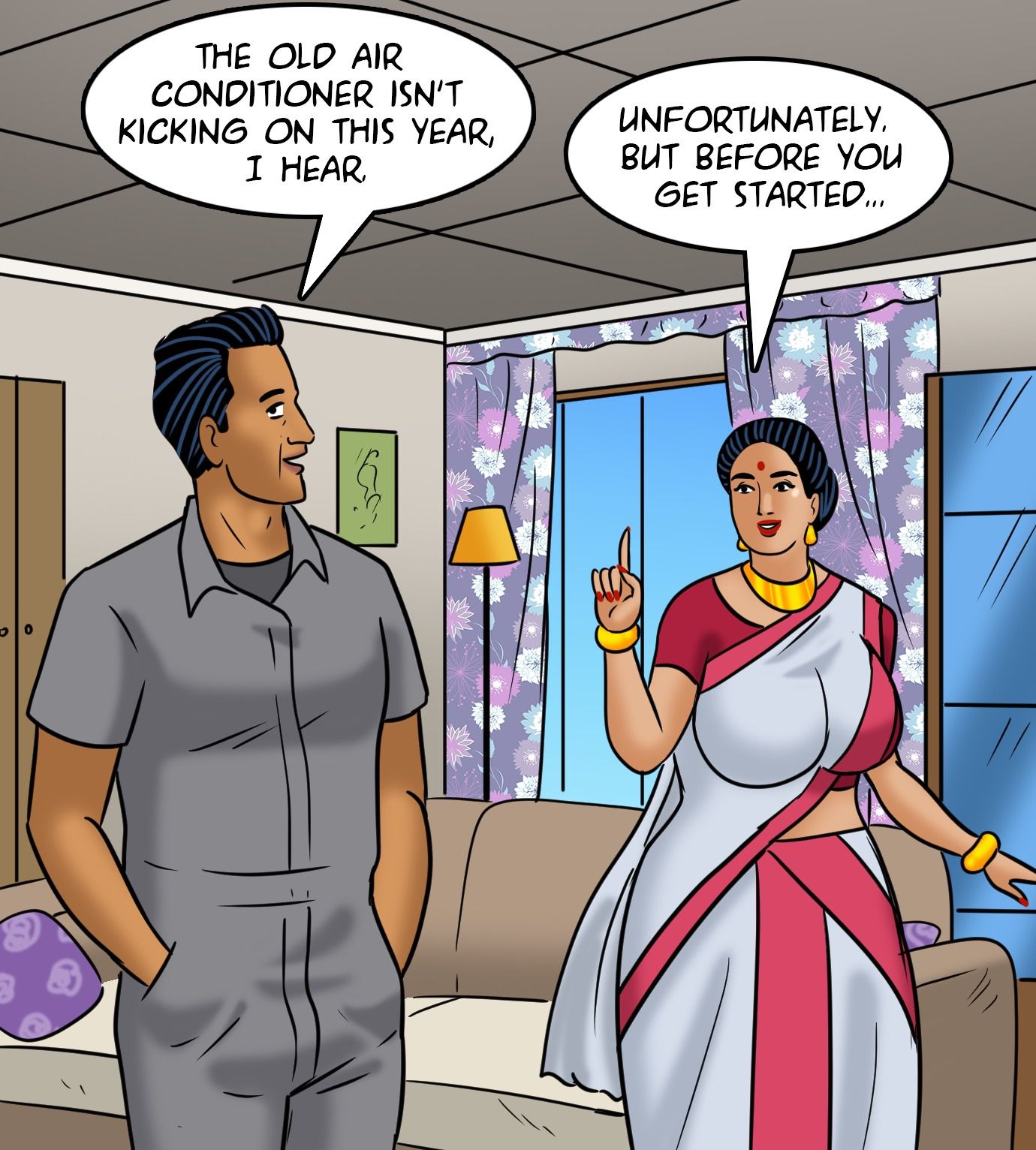 Velamma Chapter 113 - Page 44