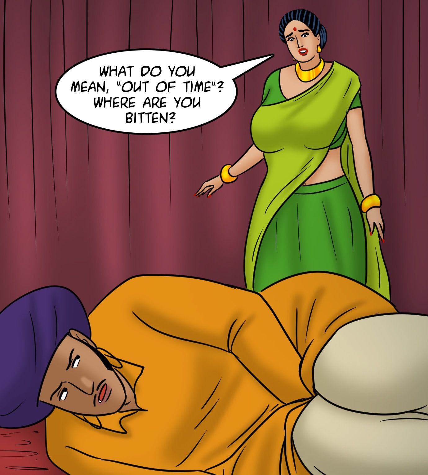 Velamma Chapter 120 - Page 64