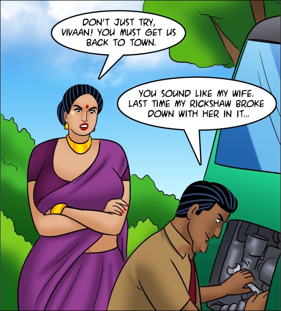 Velamma Chapter 126 - Page 63