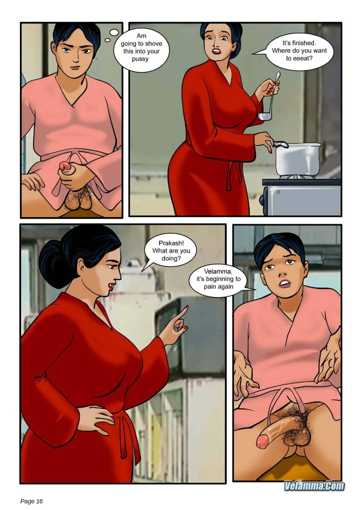 Velamma Chapter 2 - Page 16