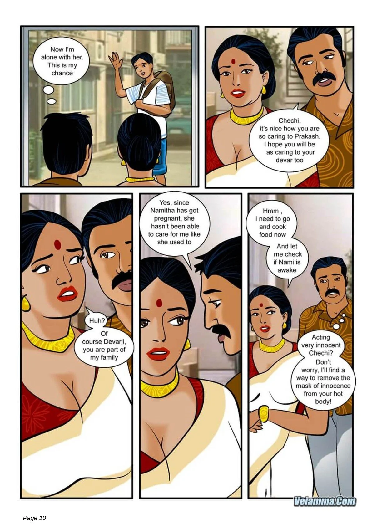 Velamma Chapter 3 - Page 10