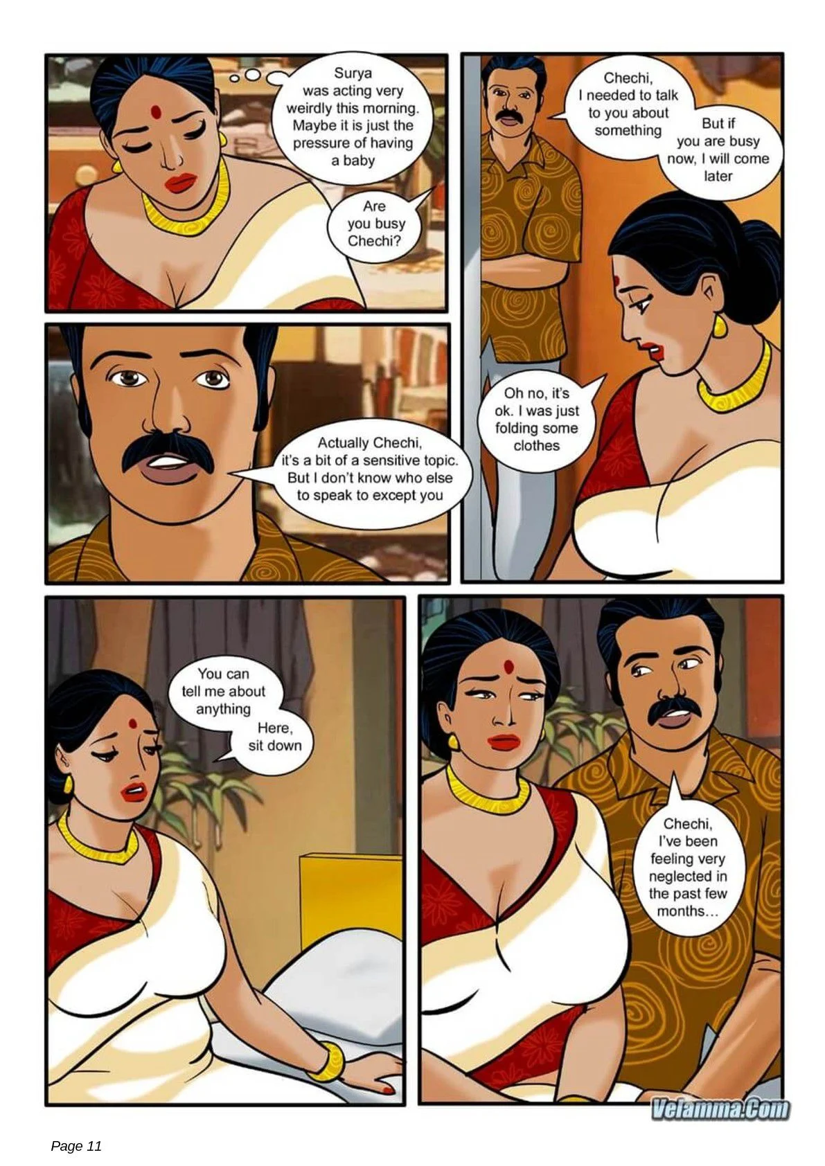 Velamma Chapter 3 - Page 11