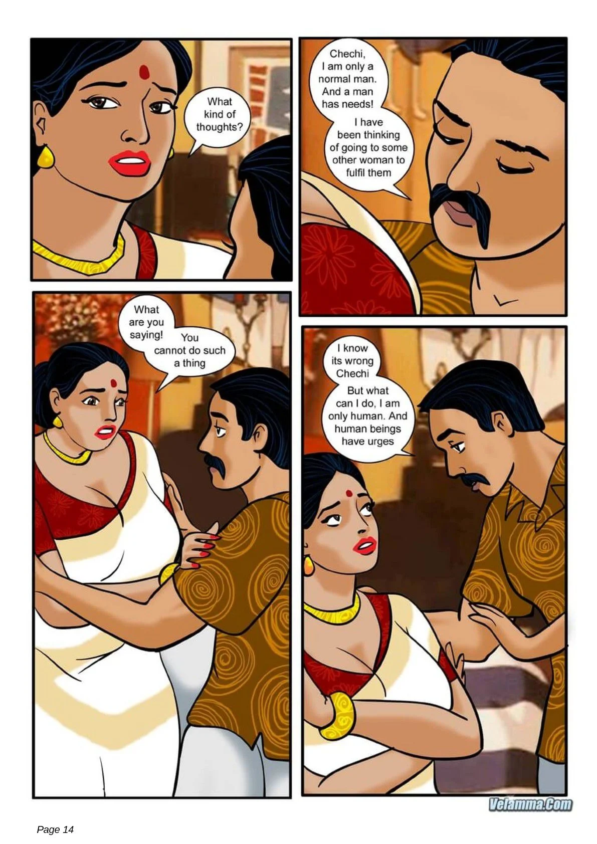 Velamma Chapter 3 - Page 14