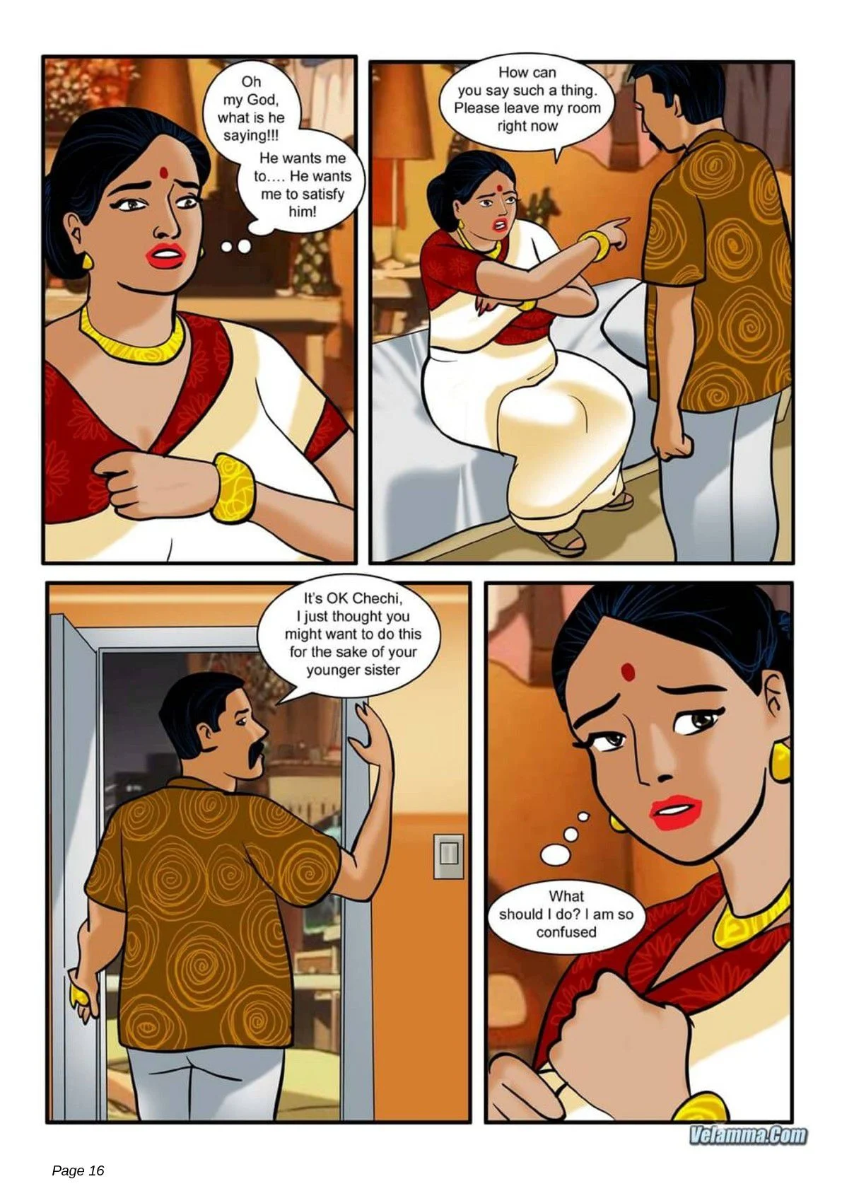 Velamma Chapter 3 - Page 16