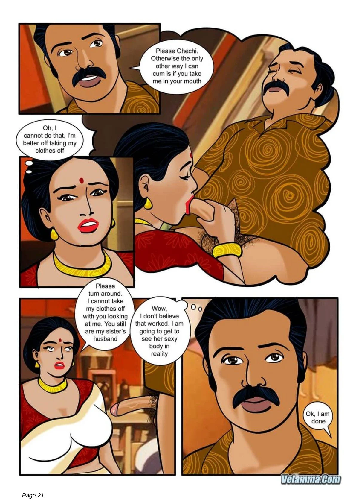 Velamma Chapter 3 - Page 21