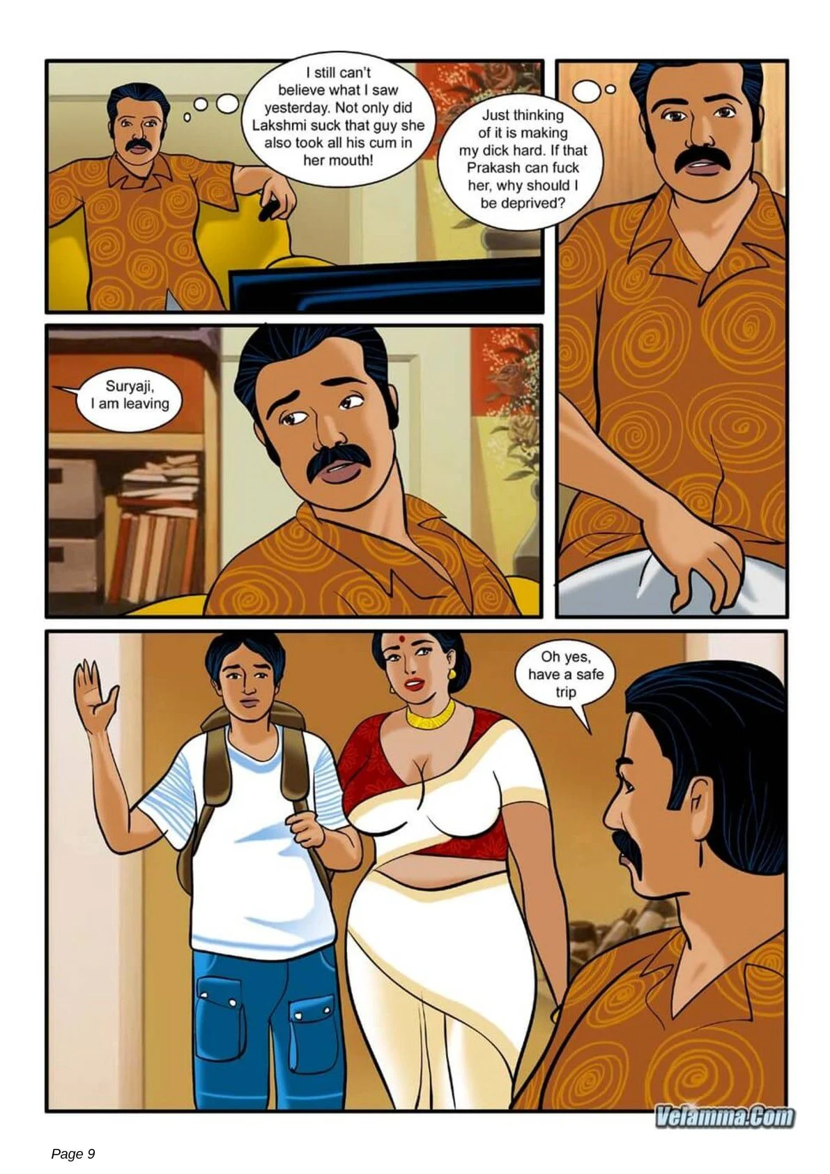 Velamma Chapter 3 - Page 9