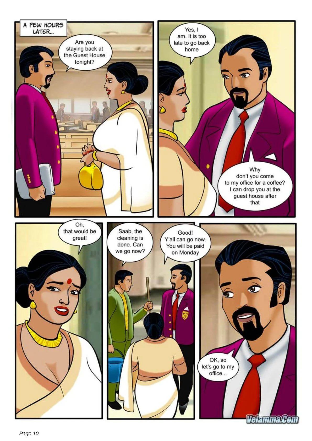 Velamma Chapter 5 - Page 10