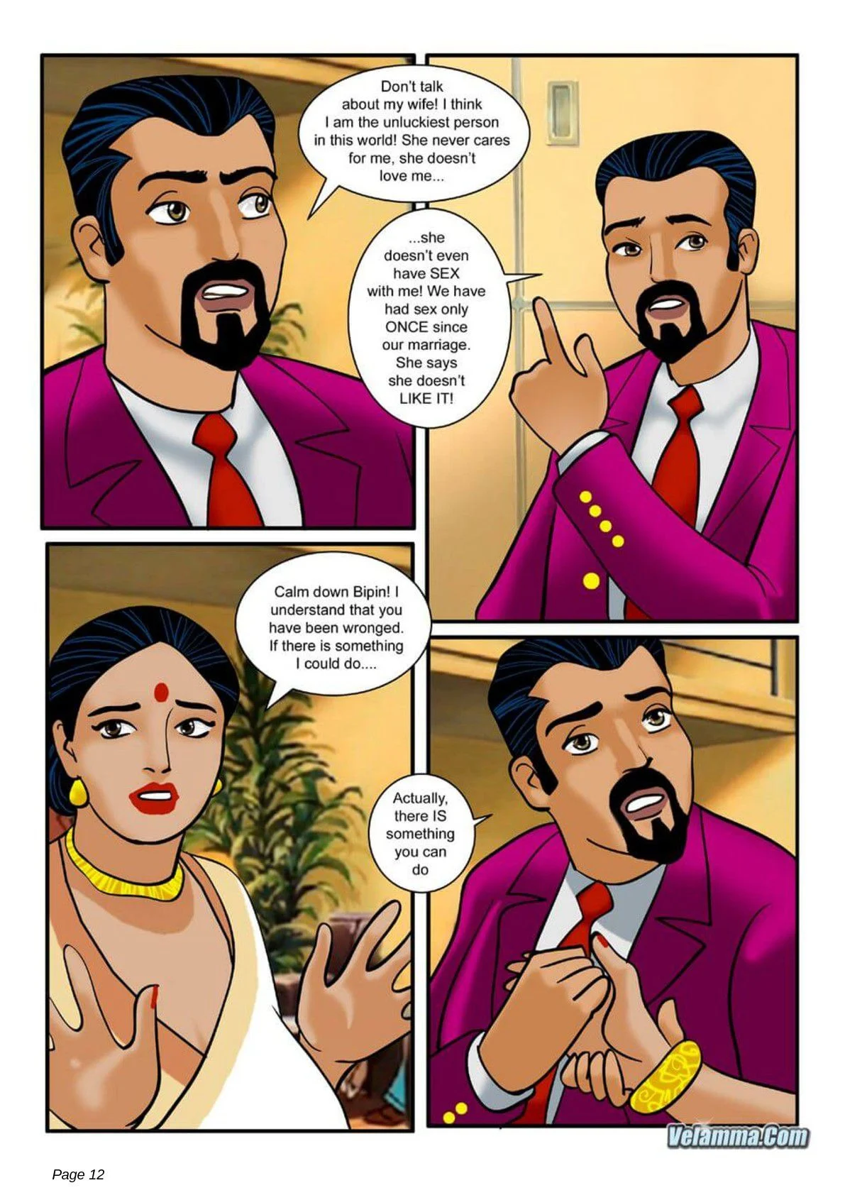 Velamma Chapter 5 - Page 12