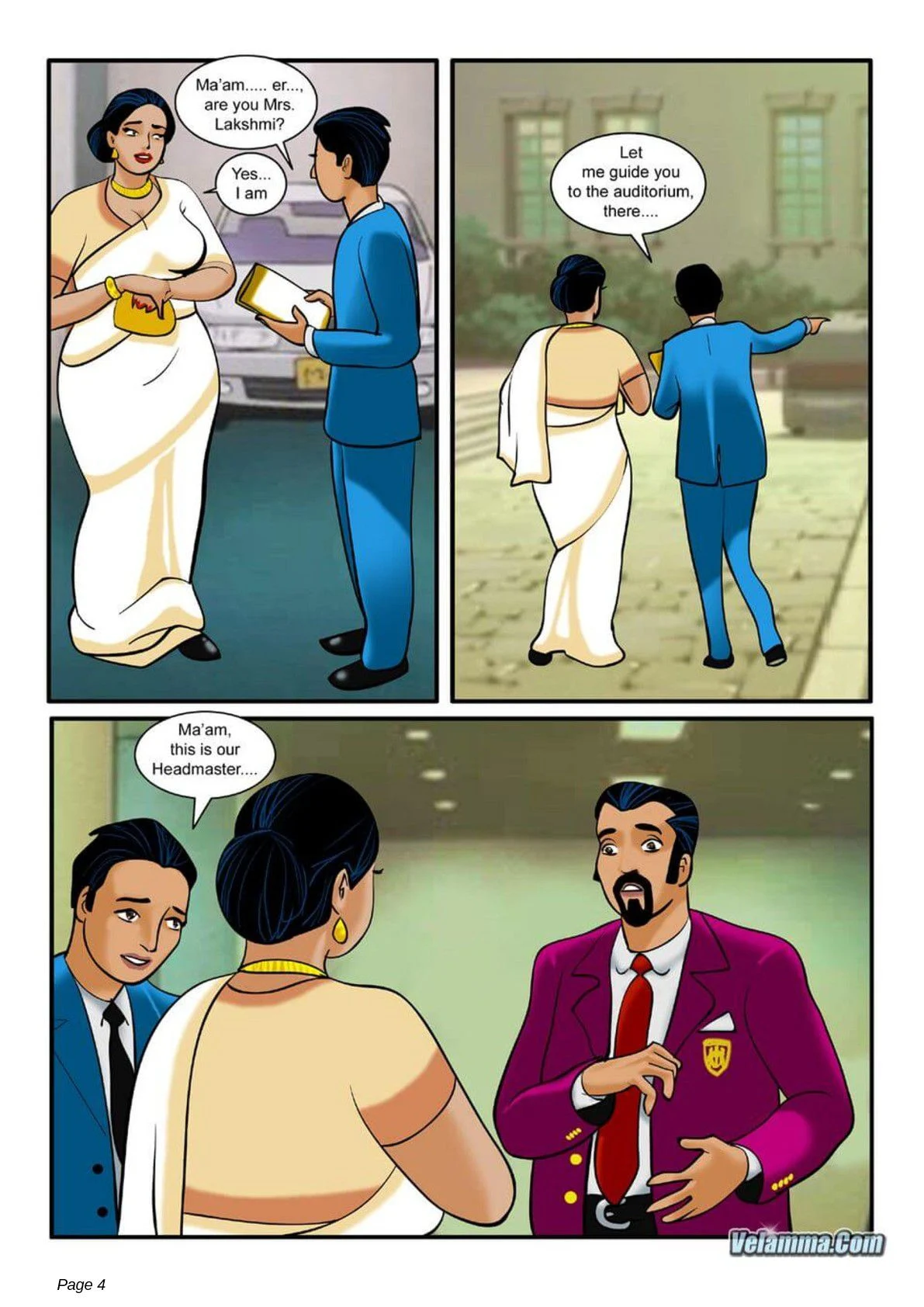 Velamma Chapter 5 - Page 4