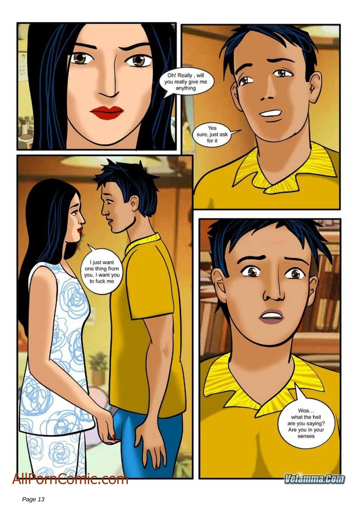 Velamma Chapter 7 - Page 13