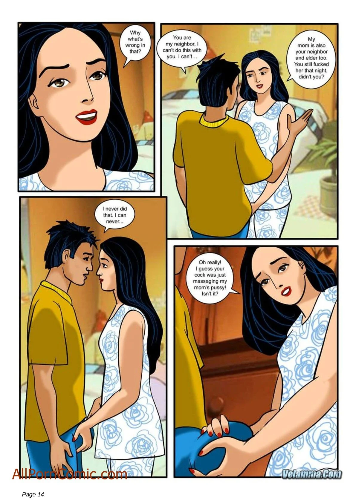 Velamma Chapter 7 - Page 14