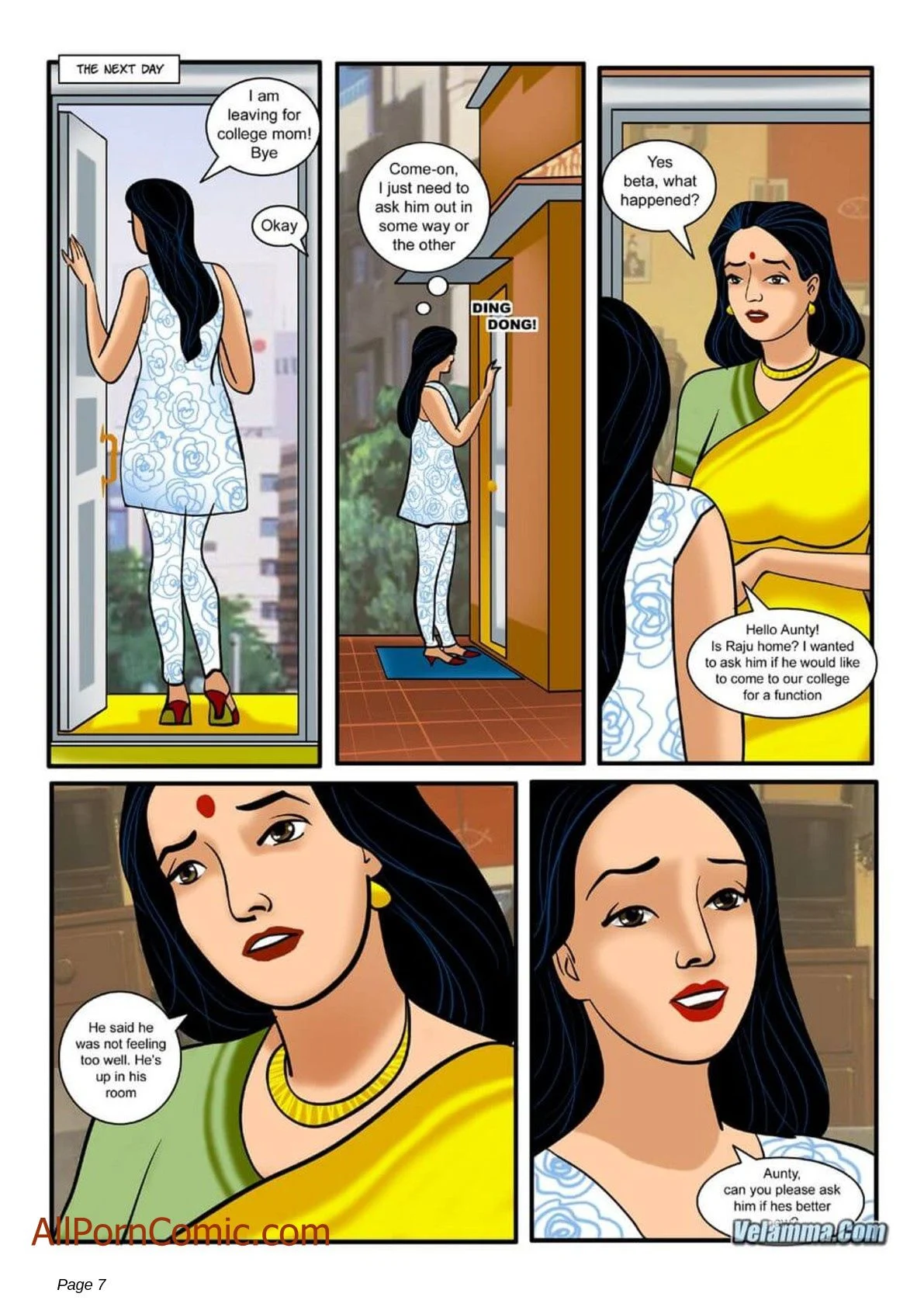 Velamma Chapter 7 - Page 7