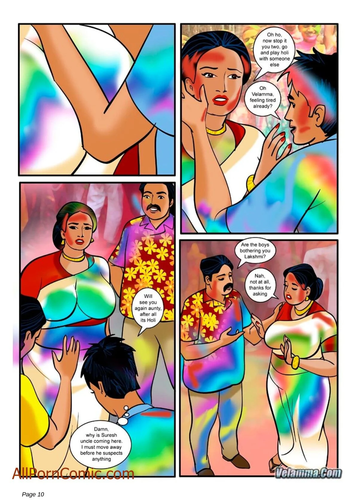 Velamma Chapter 8 - Page 10