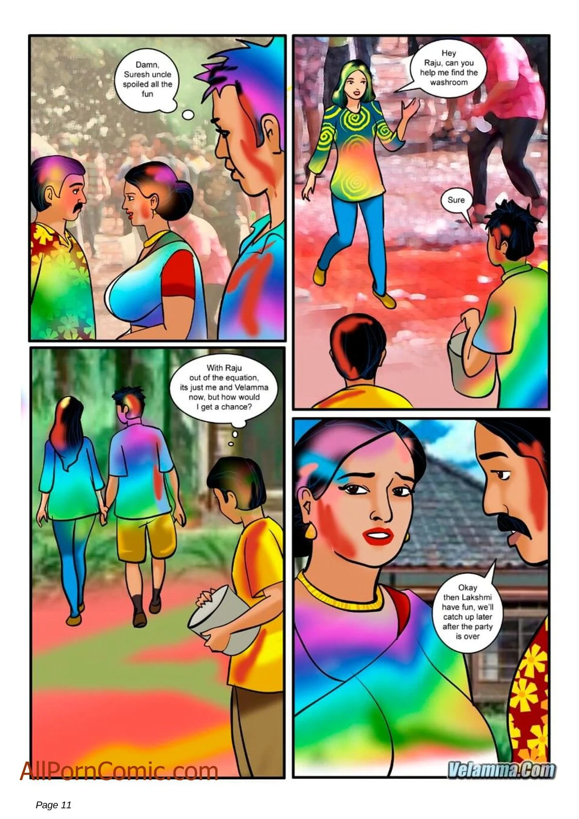 Velamma Chapter 8 - Page 11