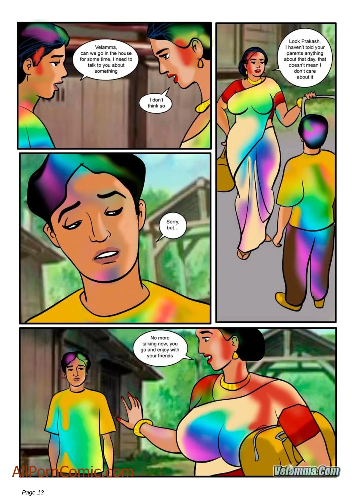 Velamma Chapter 8 - Page 13