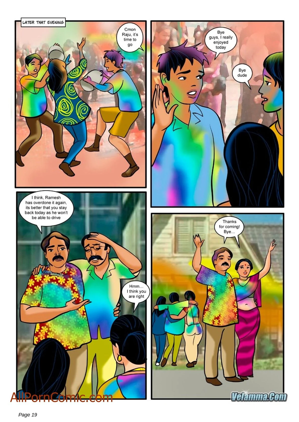 Velamma Chapter 8 - Page 19