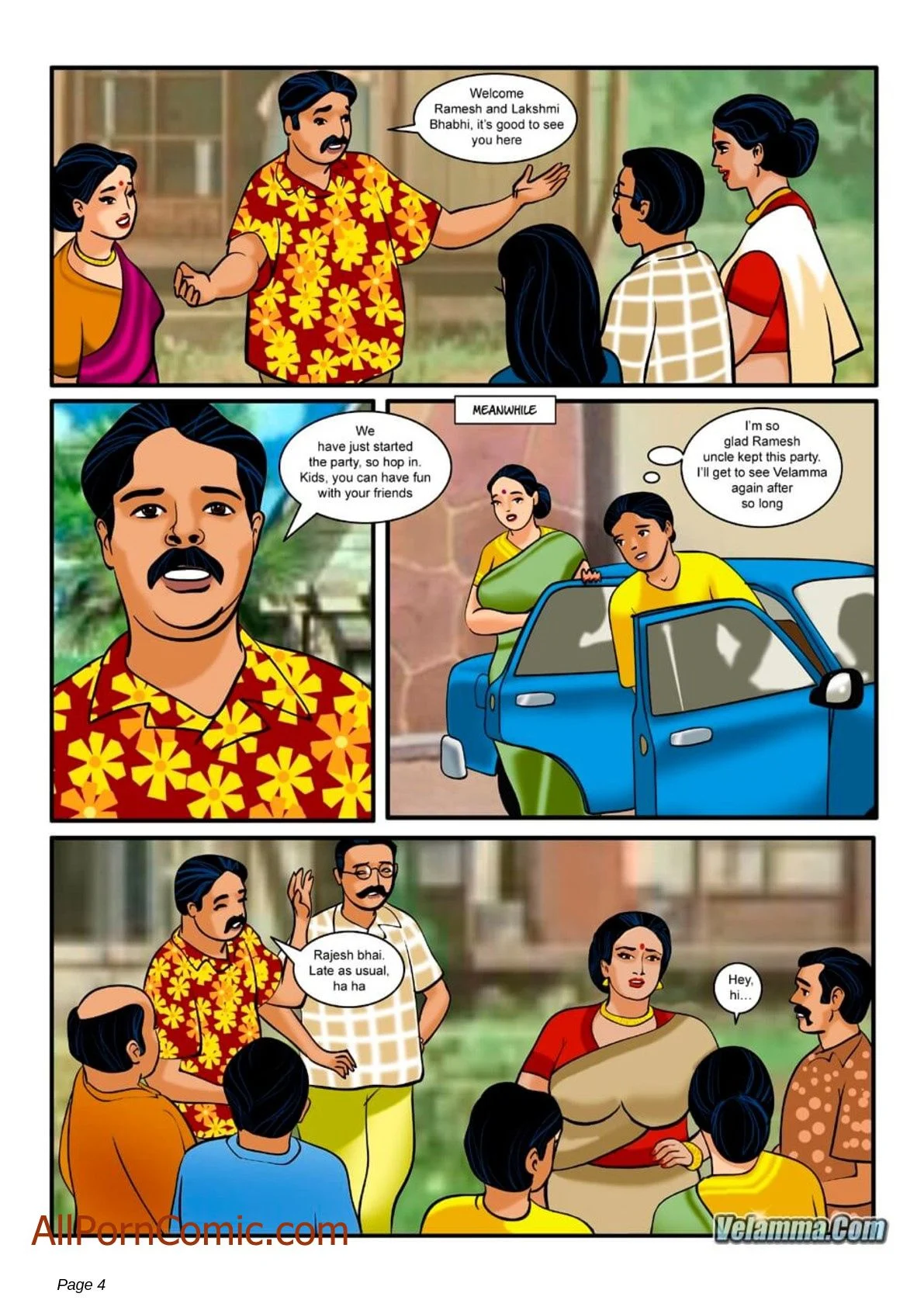 Velamma Chapter 8 - Page 4