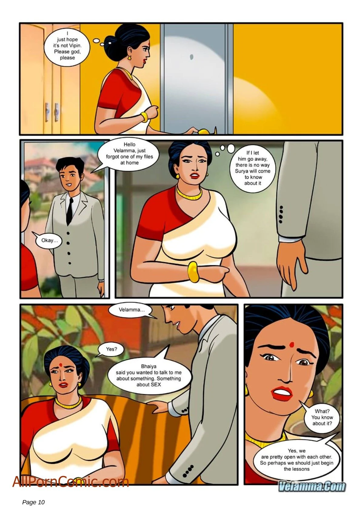 Velamma Chapter 9 - Page 10