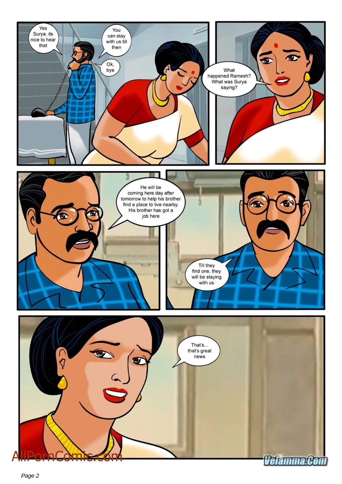 Velamma Chapter 9 - Page 2