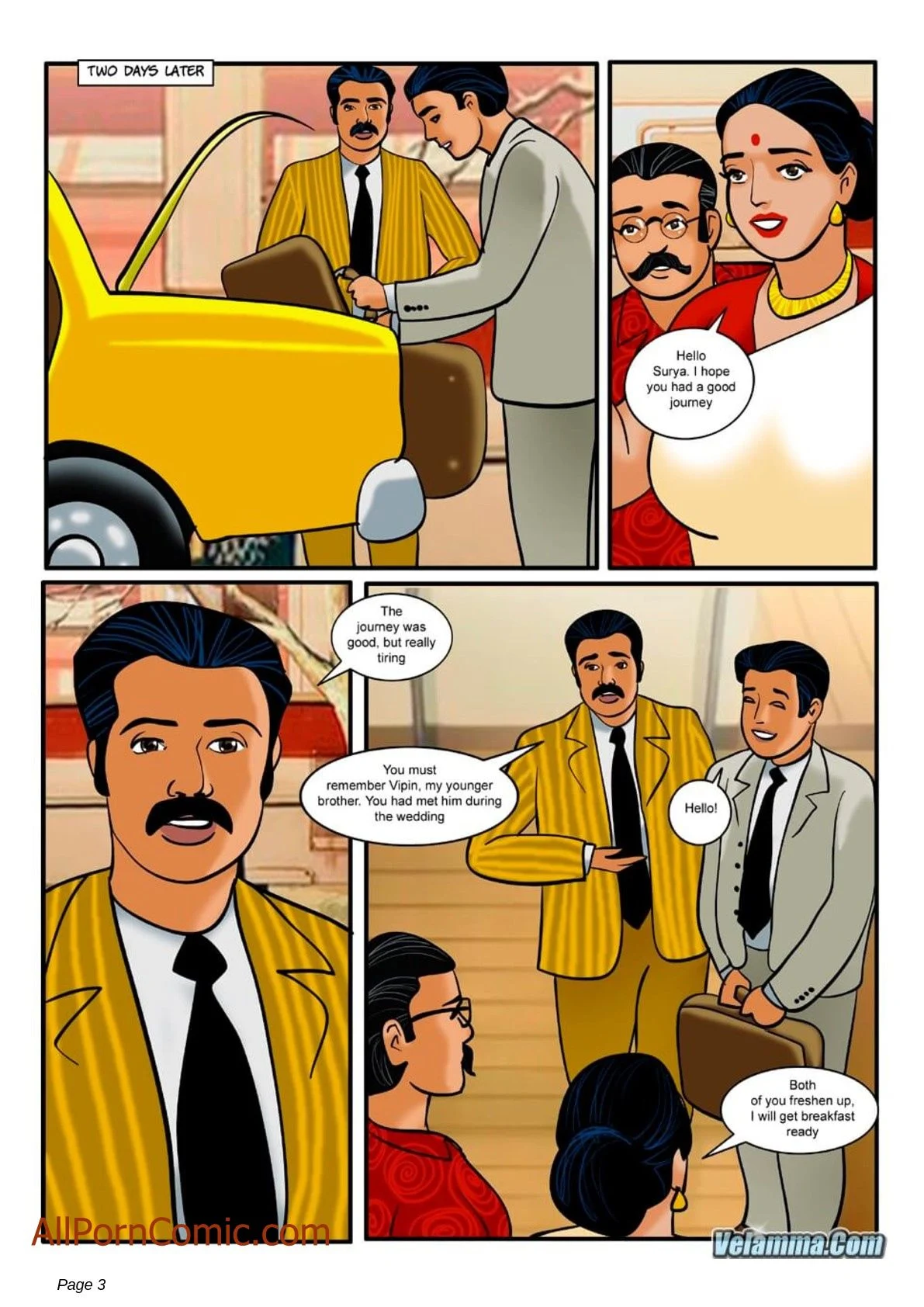 Velamma Chapter 9 - Page 3