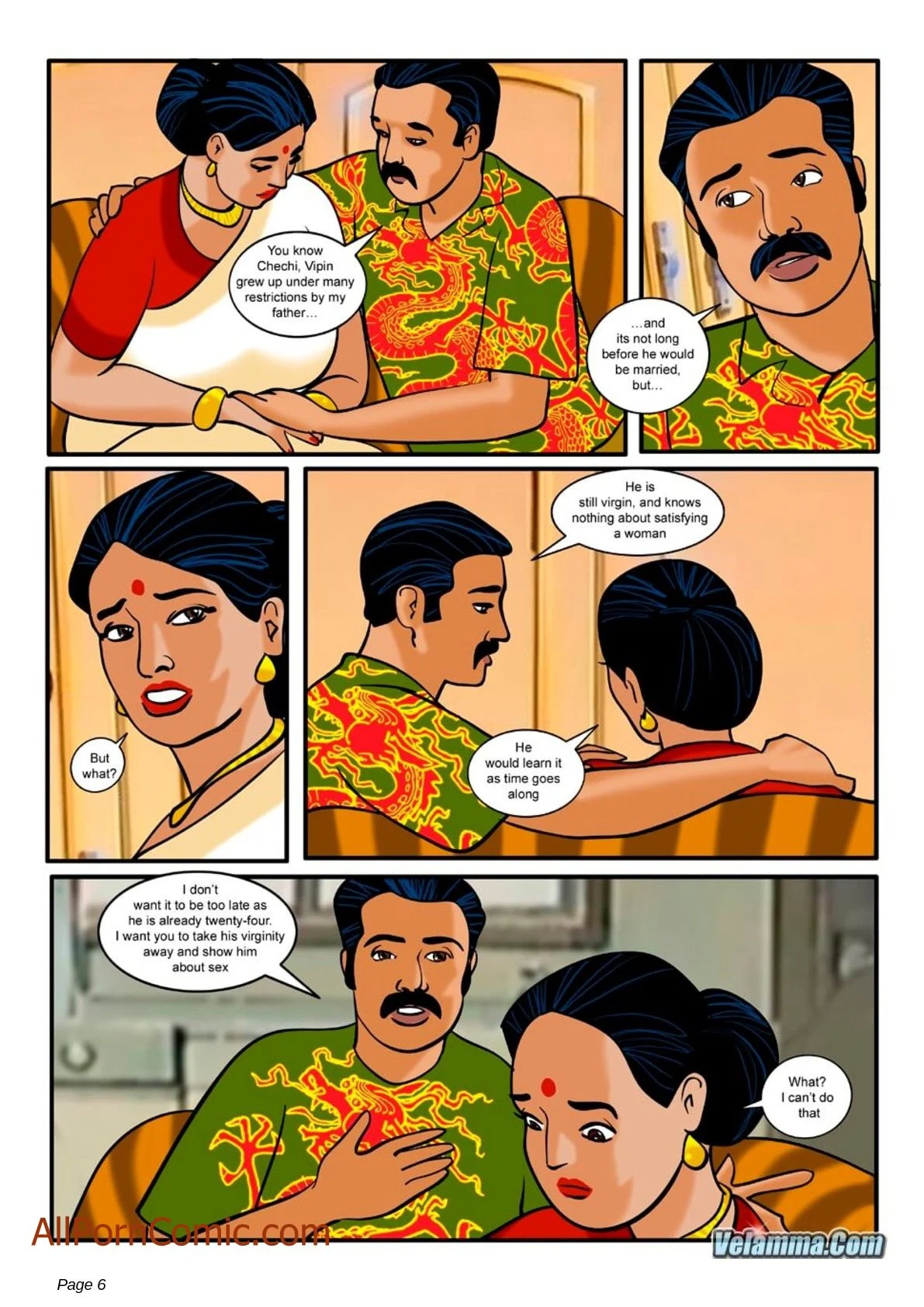 Velamma Chapter 9 - Page 6