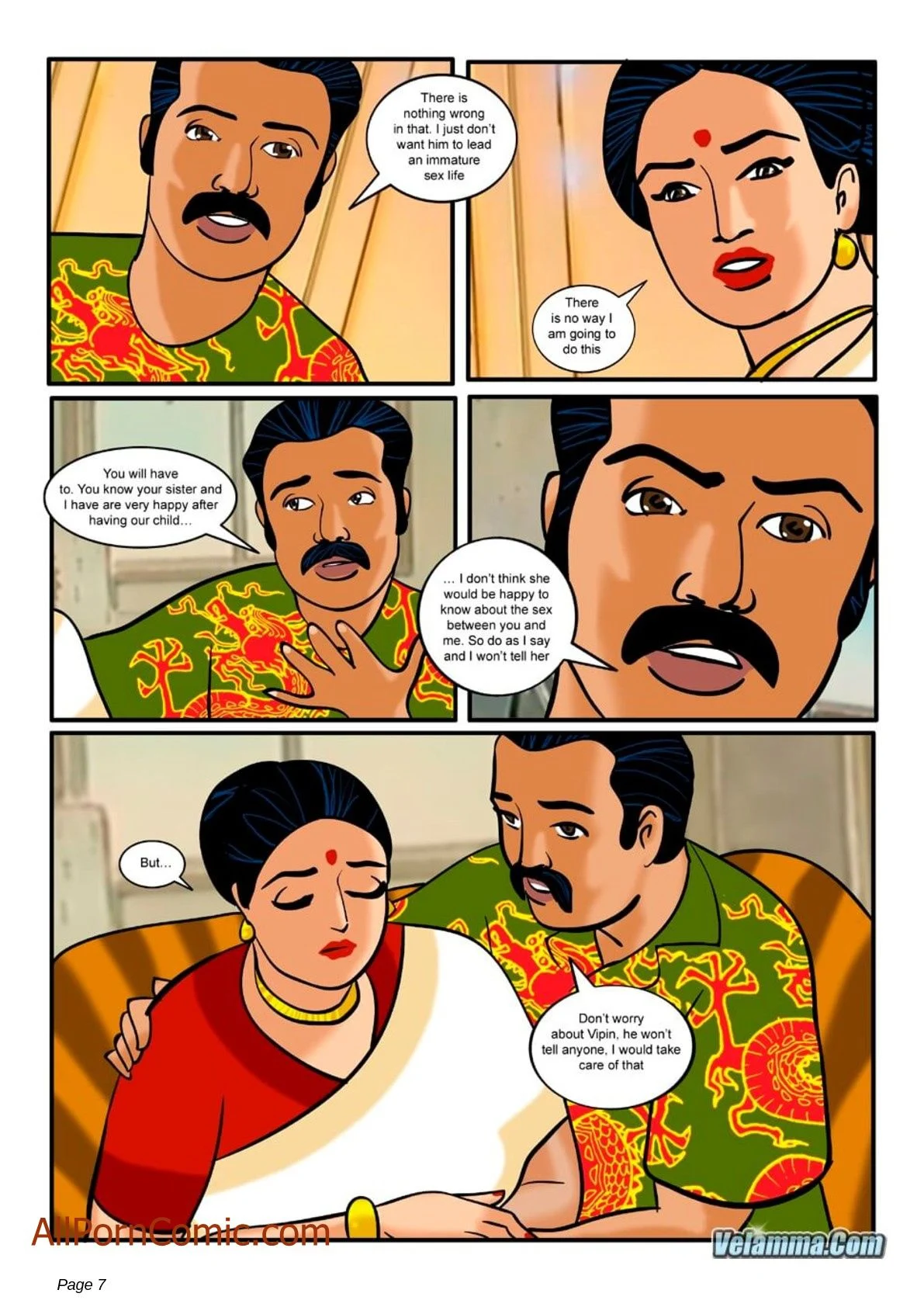 Velamma Chapter 9 - Page 7